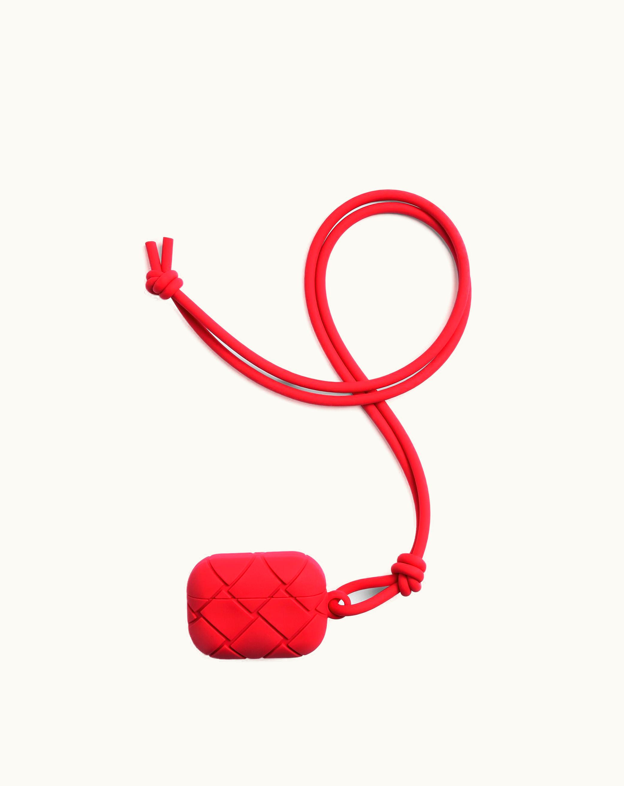 Bottega Veneta Bottega Veneta Men's Airpods Pro Case In Firework