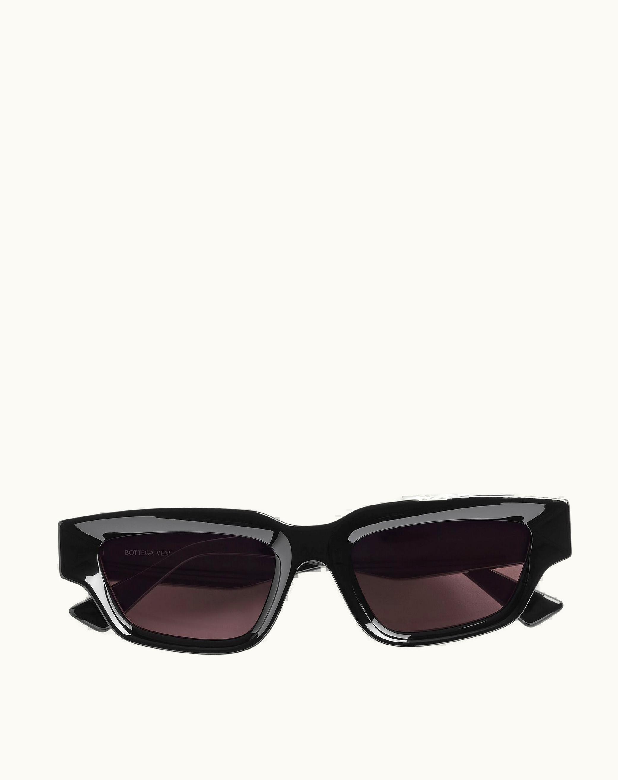 Bottega Veneta Bottega Veneta Sharp Square Sunglasses In Black / Grey