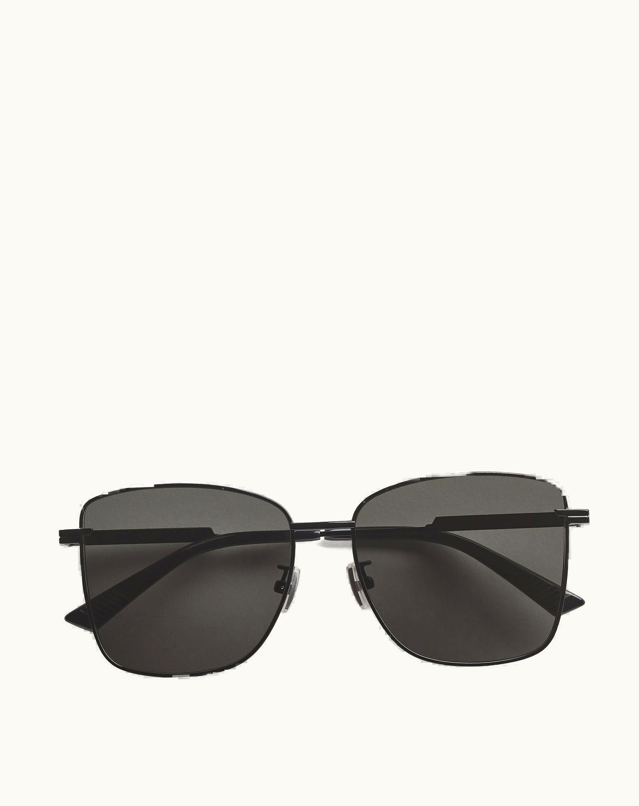 Bottega Veneta Bottega Veneta Women's Classic Square Sunglasses In Black / Grey