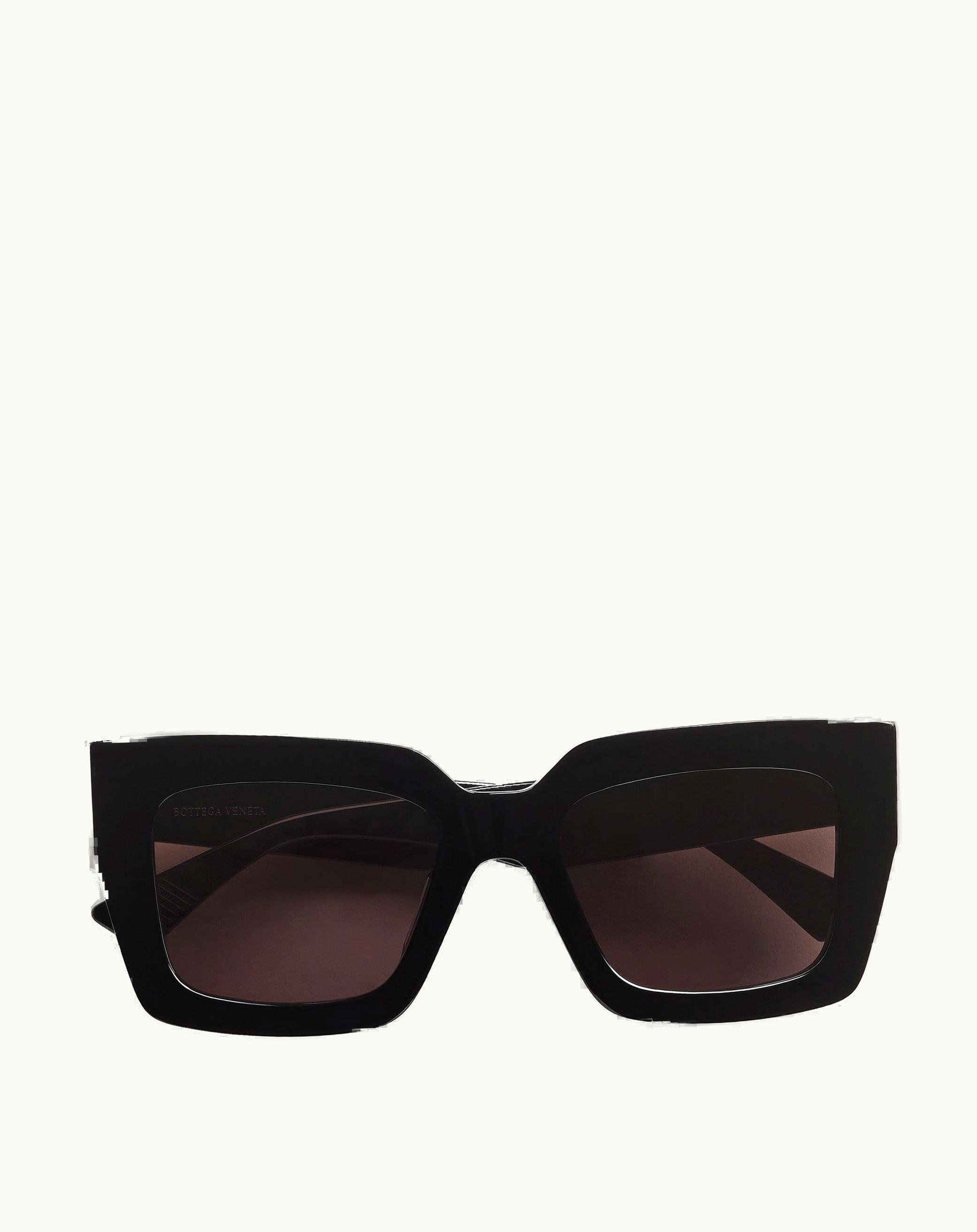 Bottega Veneta Bottega Veneta Women's Classic Square Sunglasses In Black / Grey Black / Grey