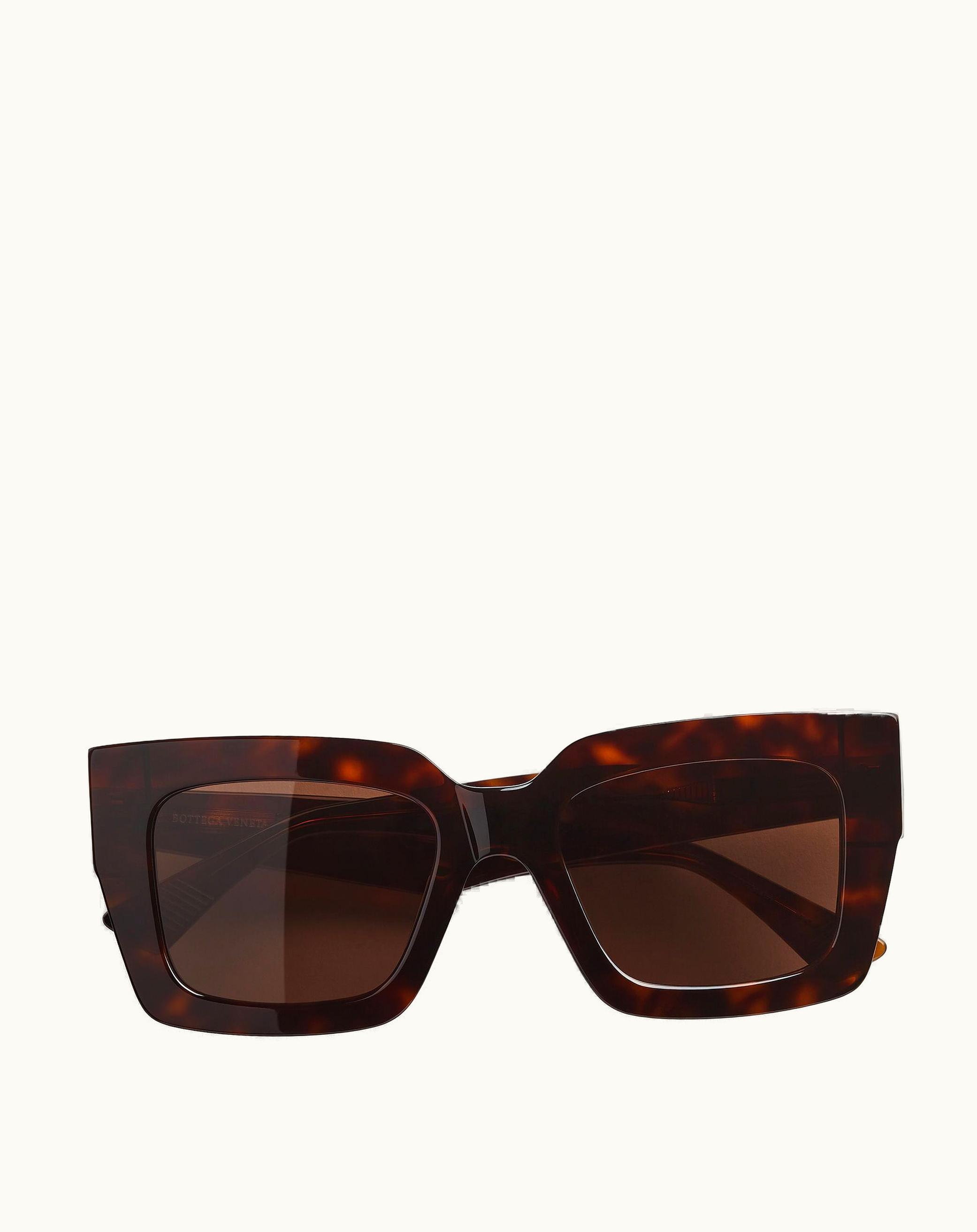Bottega Veneta Bottega Veneta Women's Classic Square Sunglasses In Havana / Brown