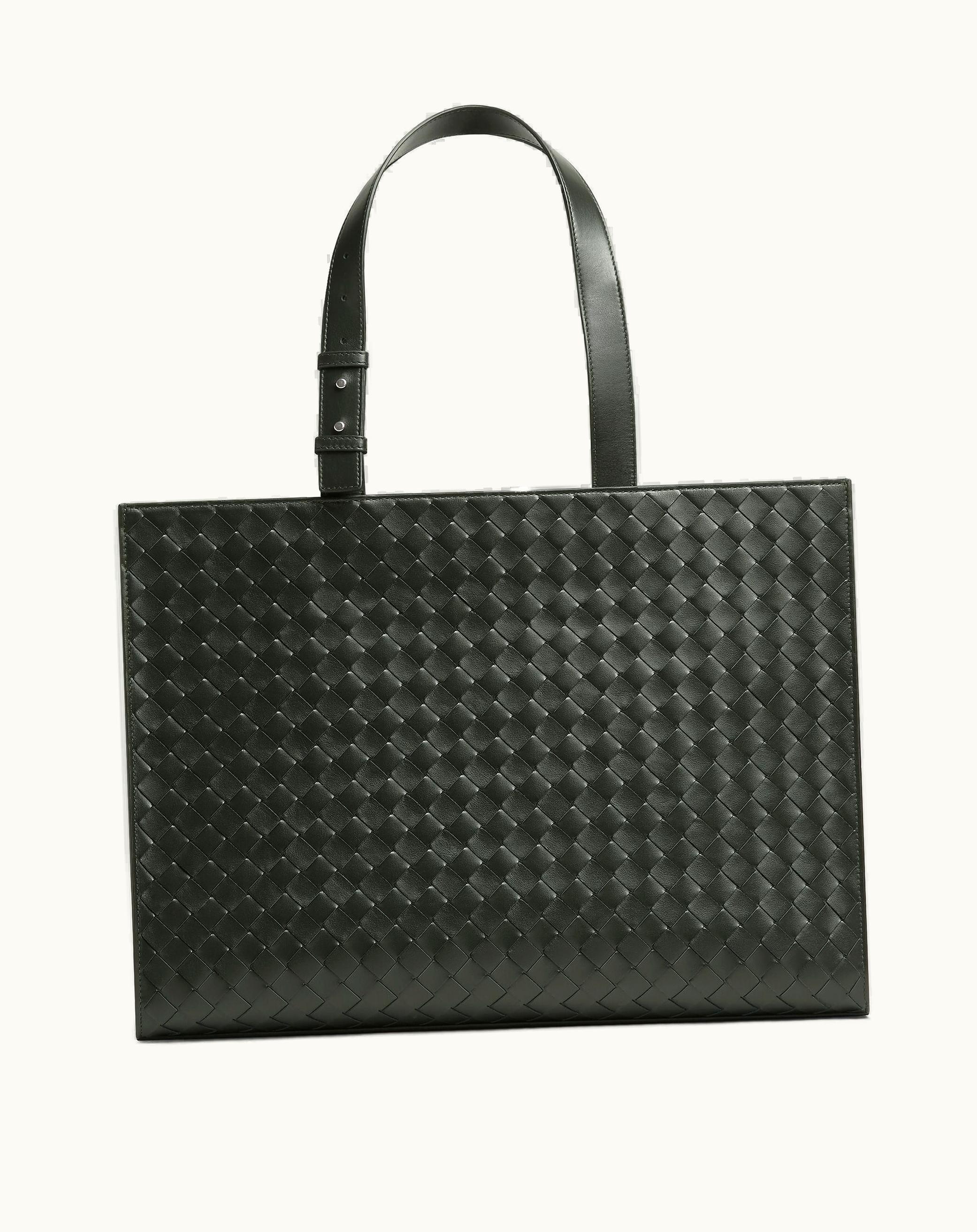 Bottega Veneta Bottega Veneta Men's Cargo Tote In Dark Green