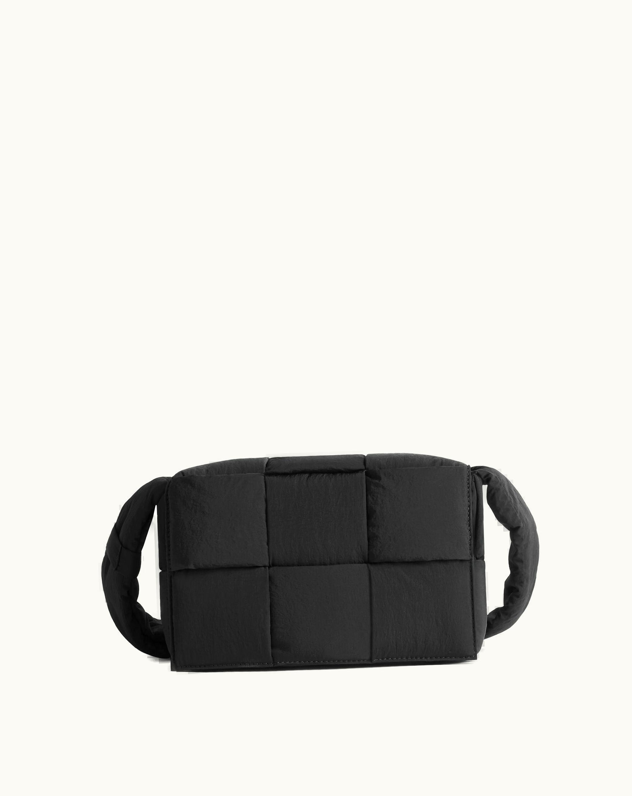 Bottega Veneta Bottega Veneta Men's Small Padded Tech Cassette In Black / Parakeet