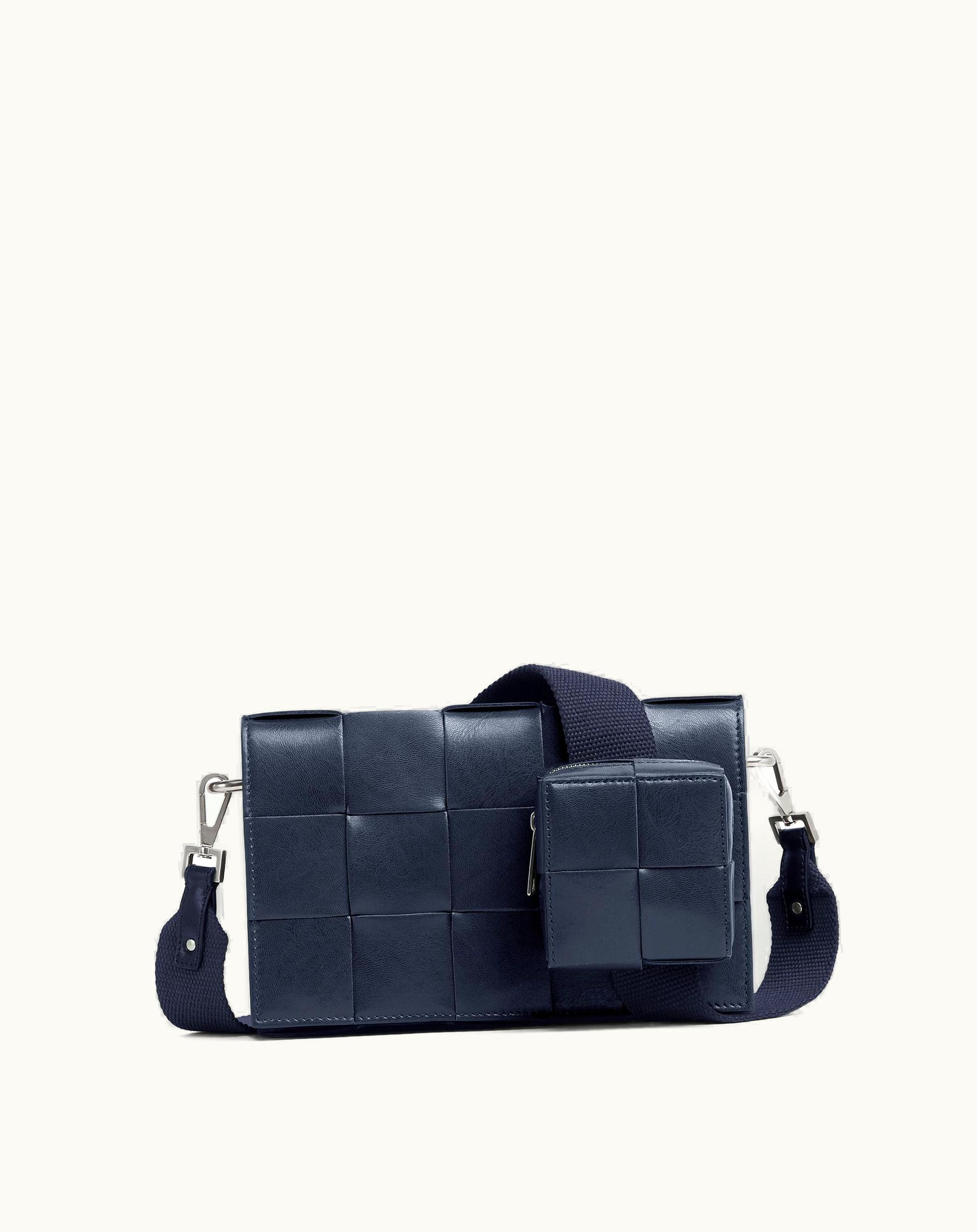 Bottega Veneta Bottega Veneta Men's Cassette With Versatile Strap In Space