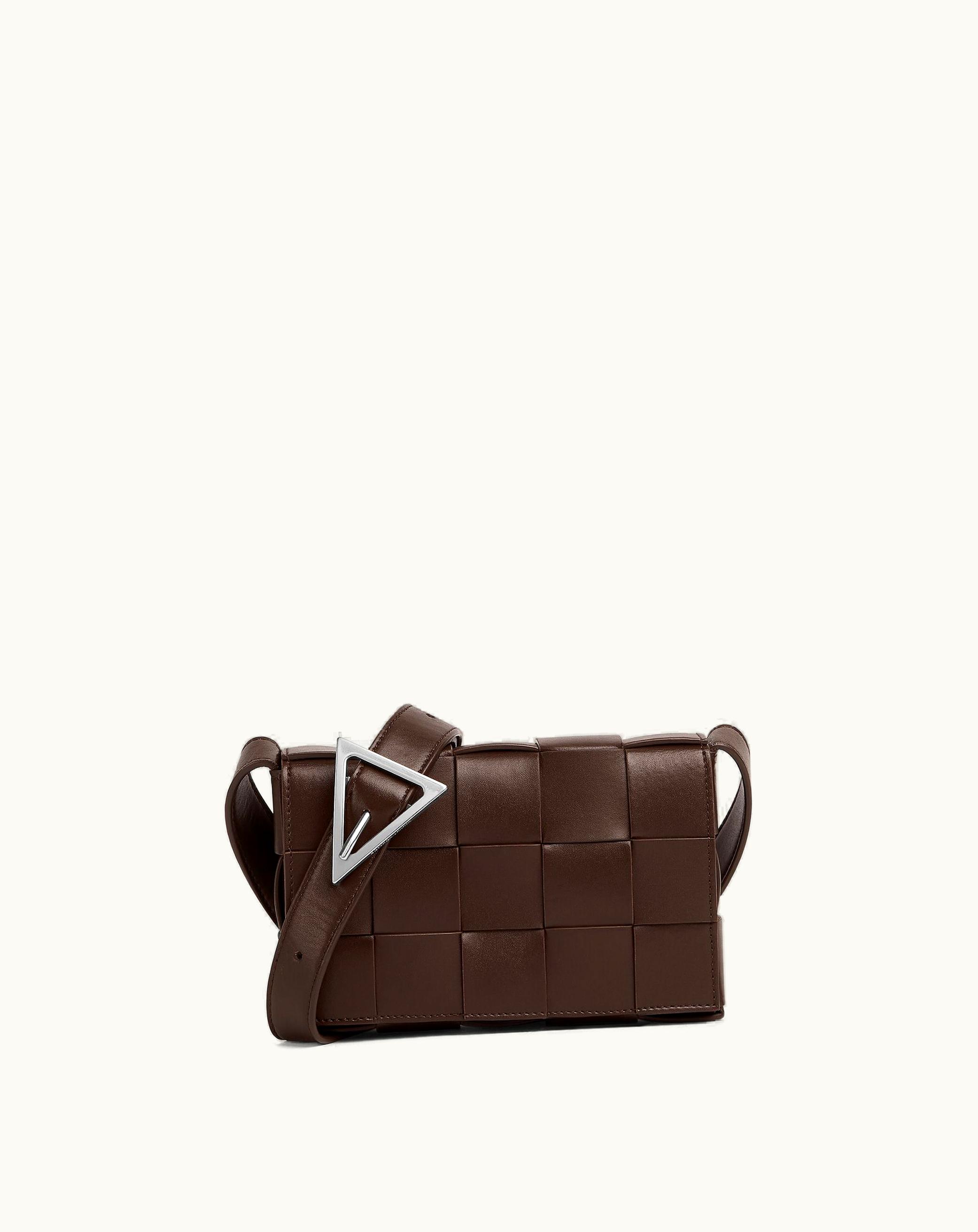 Bottega Veneta Bottega Veneta Men's Small Cassette In Light Brown / Cruise