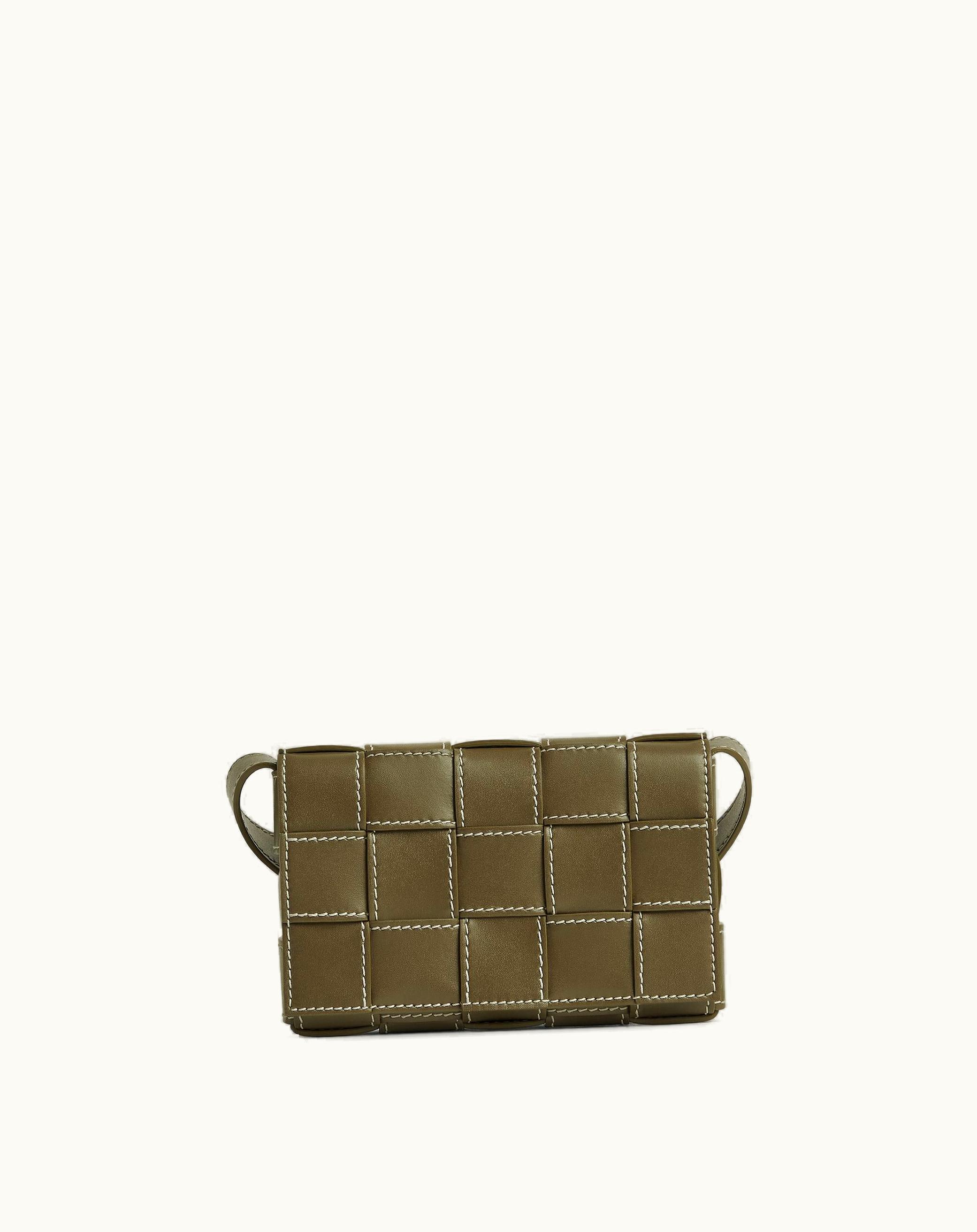 Bottega Veneta Bottega Veneta Men's Small Cassette In Mud / Natural