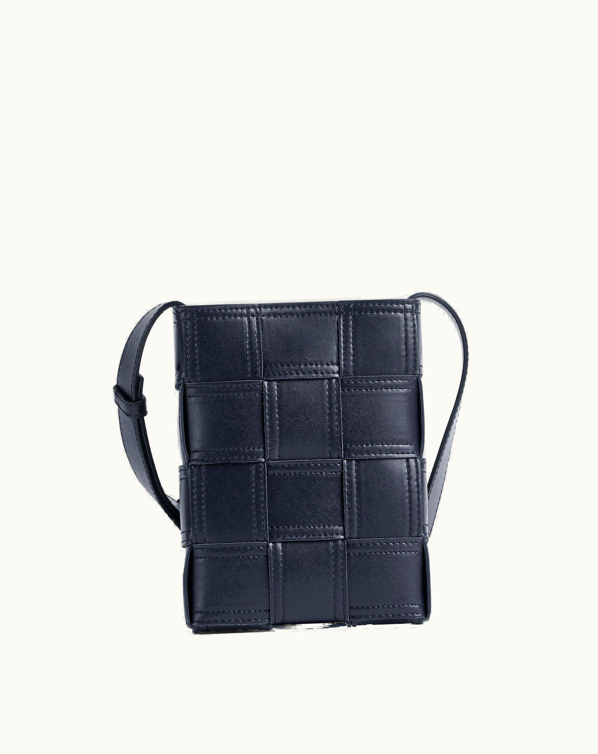 Bottega Veneta Bottega Veneta Men's Mini Cassette Cross-Body Bag In Space