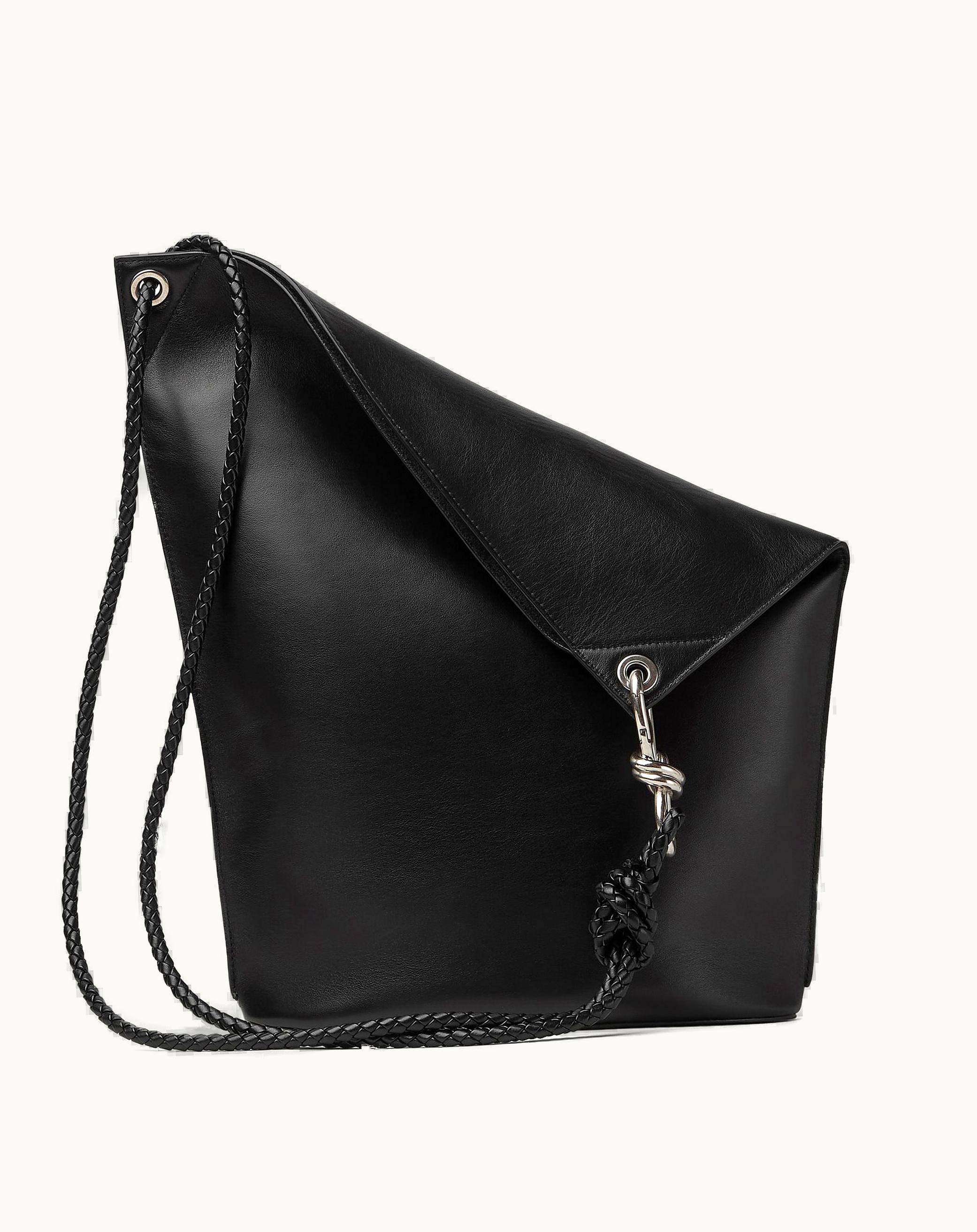 Bottega Veneta Bottega Veneta Men's Medium Knot Bucket In Black