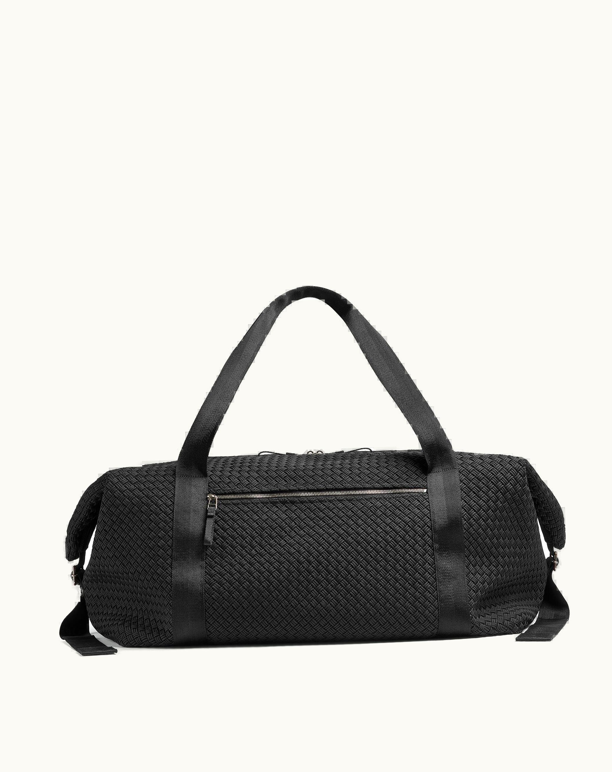 Bottega Veneta Bottega Veneta Men's Large Voyager Weekender In Black / Deep Black