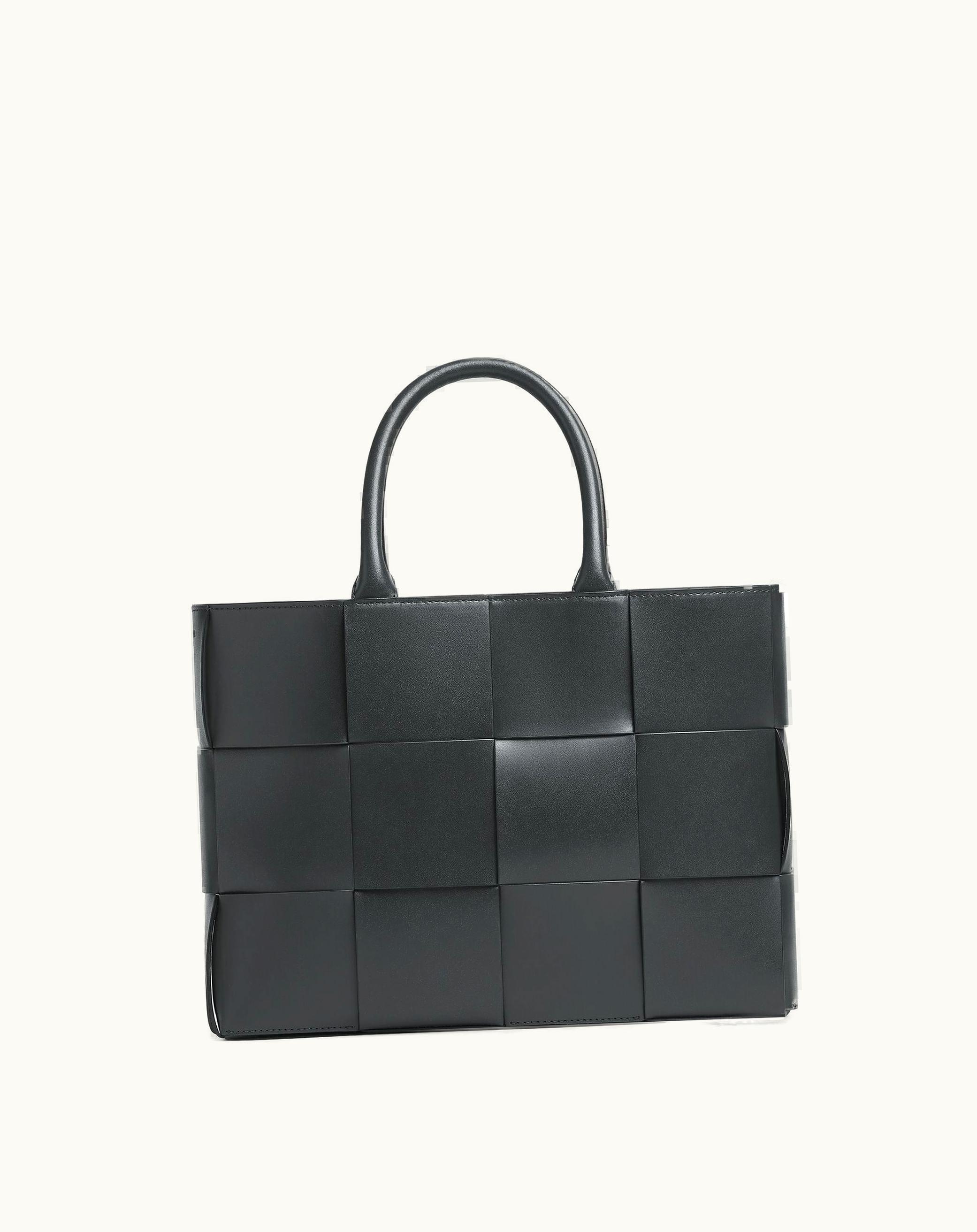 Bottega Veneta Bottega Veneta Men's Small Arco Tote Bag With Strap In Ardoise / Glacier