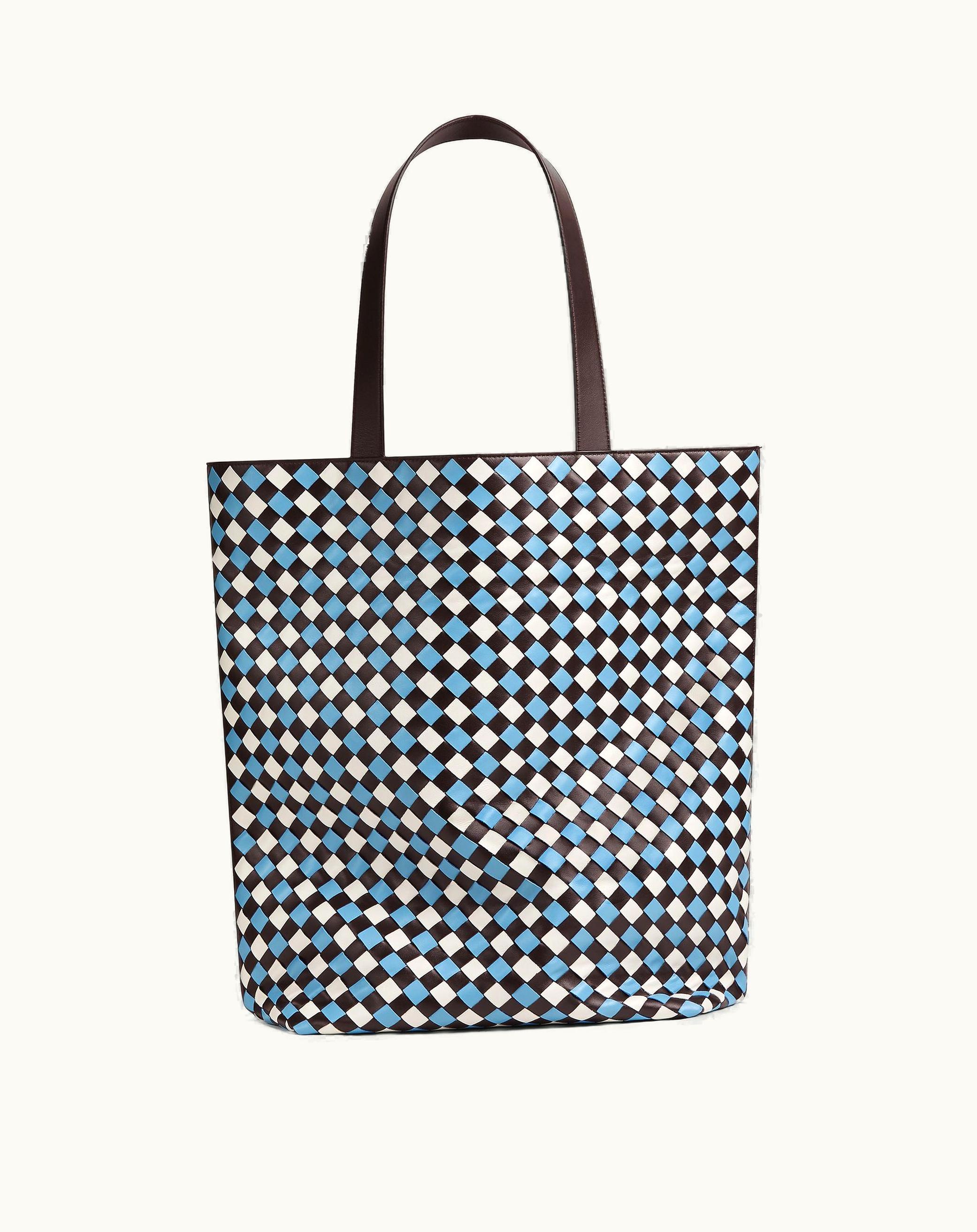 Bottega Veneta Bottega Veneta Men's Large Intrecciato Tote Bag In Fondant / White / Windswept / Fondant