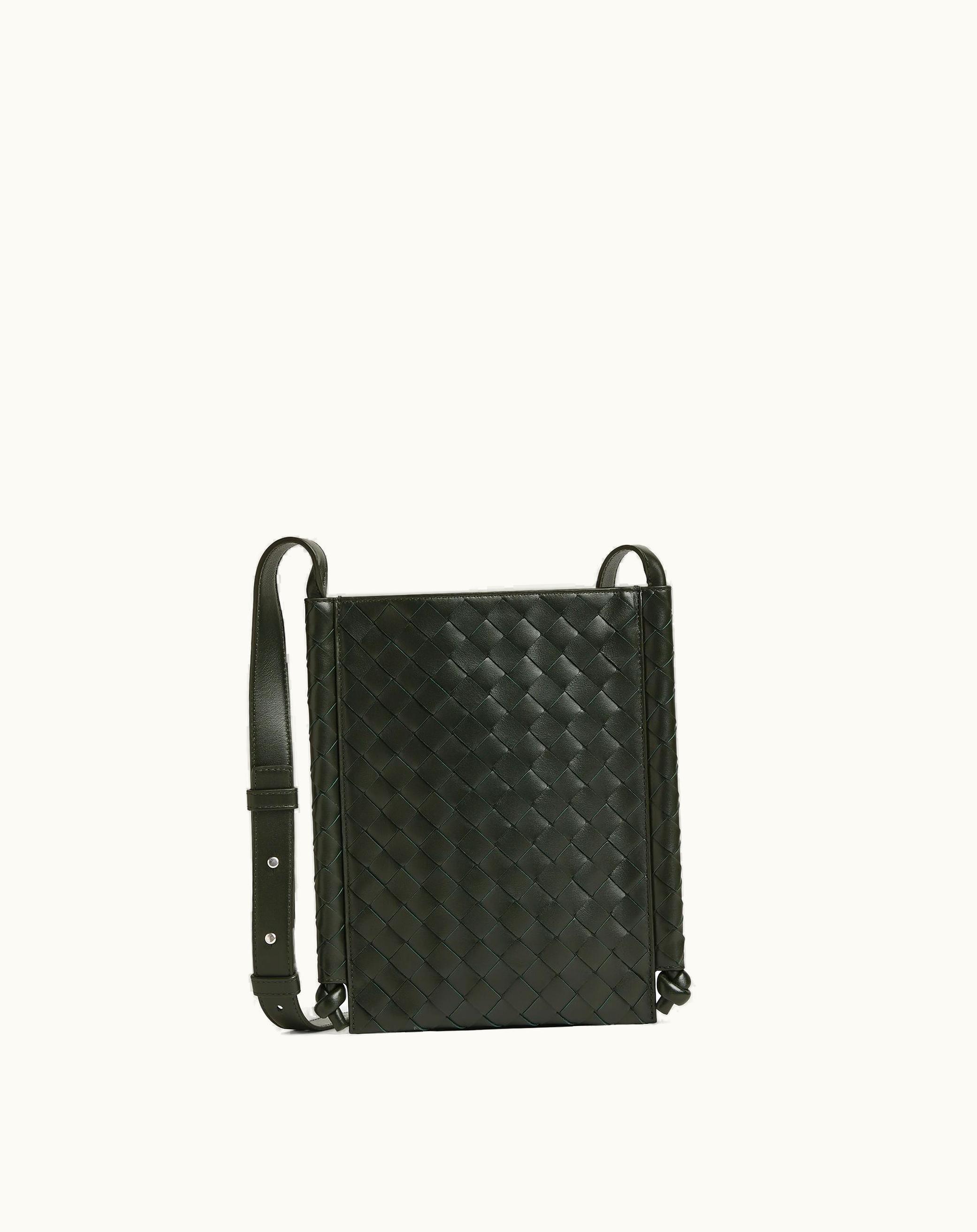 Bottega Veneta Bottega Veneta Men's Small Flat Loop In Dark Green