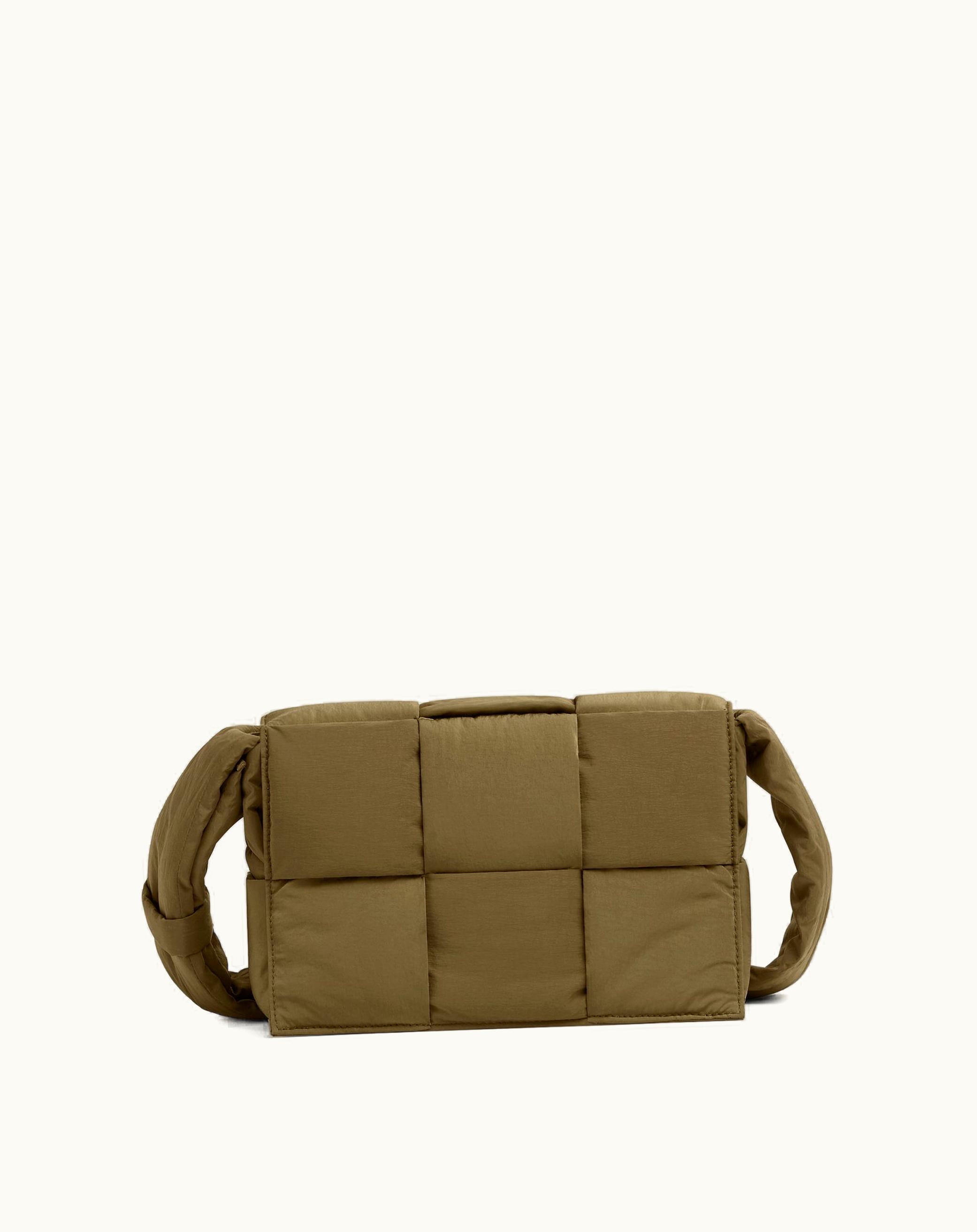 Bottega Veneta Bottega Veneta Men's Small Padded Tech Cassette In Mud