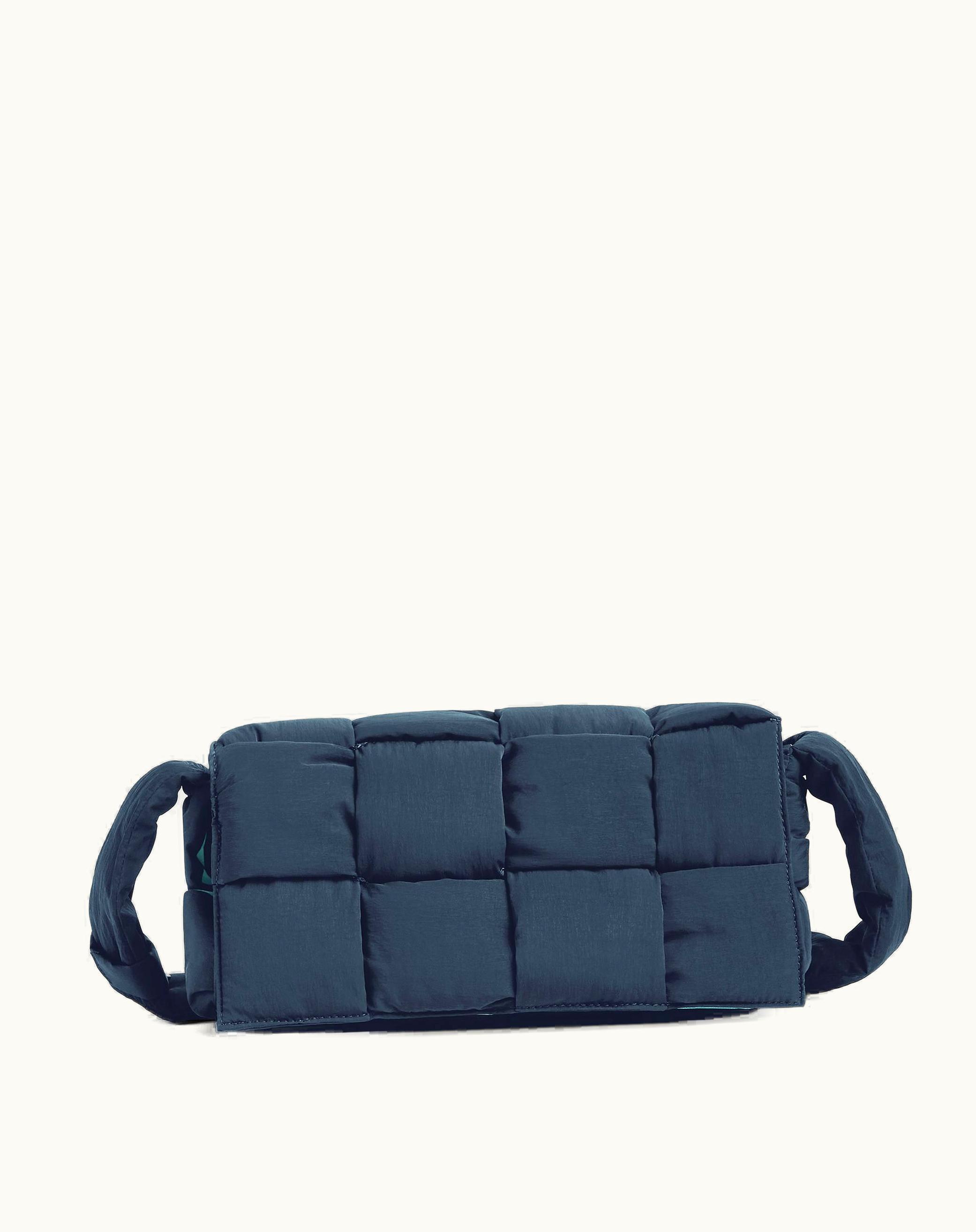 Bottega Veneta Bottega Veneta Padded Tech Cassette In Deep Blue / Pale Blue