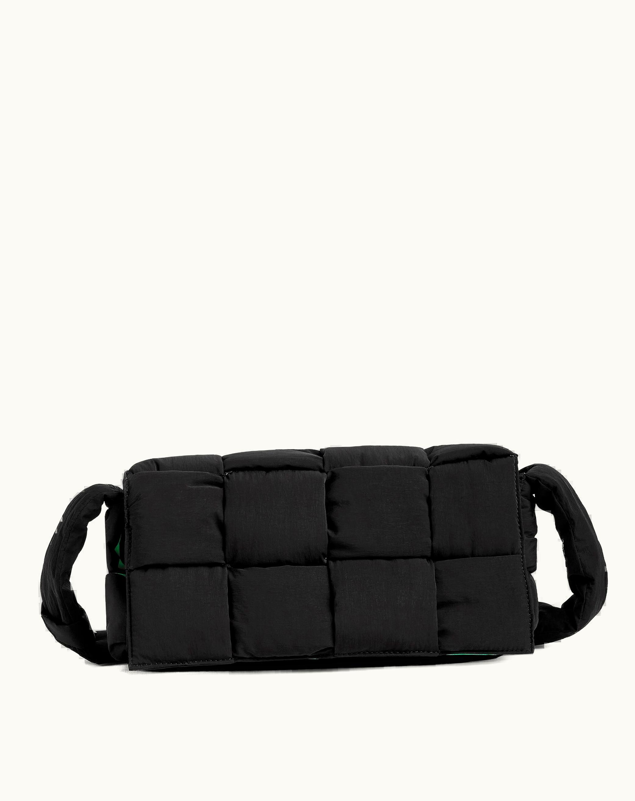 Bottega Veneta Bottega Veneta Padded Tech Cassette In Black / Parakeet