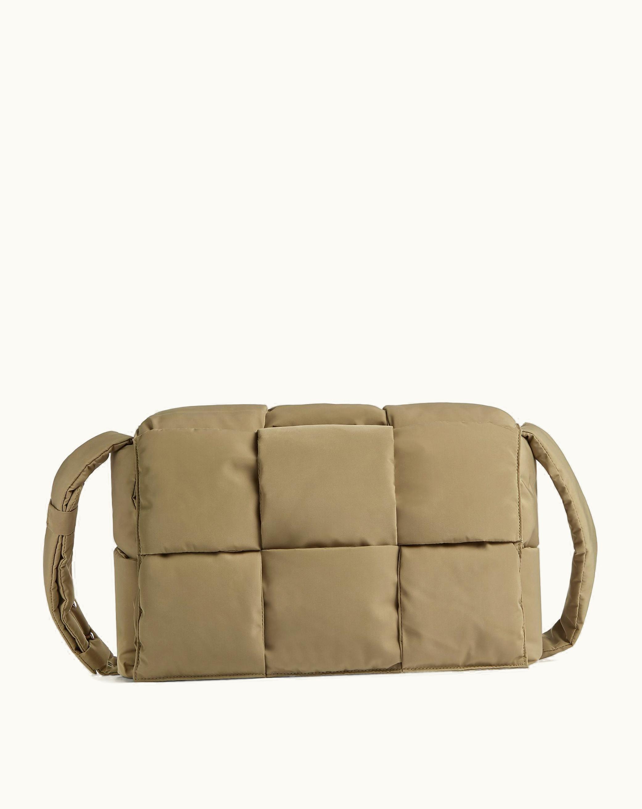 Bottega Veneta Bottega Veneta Men's Pillow Cassette In Taupe