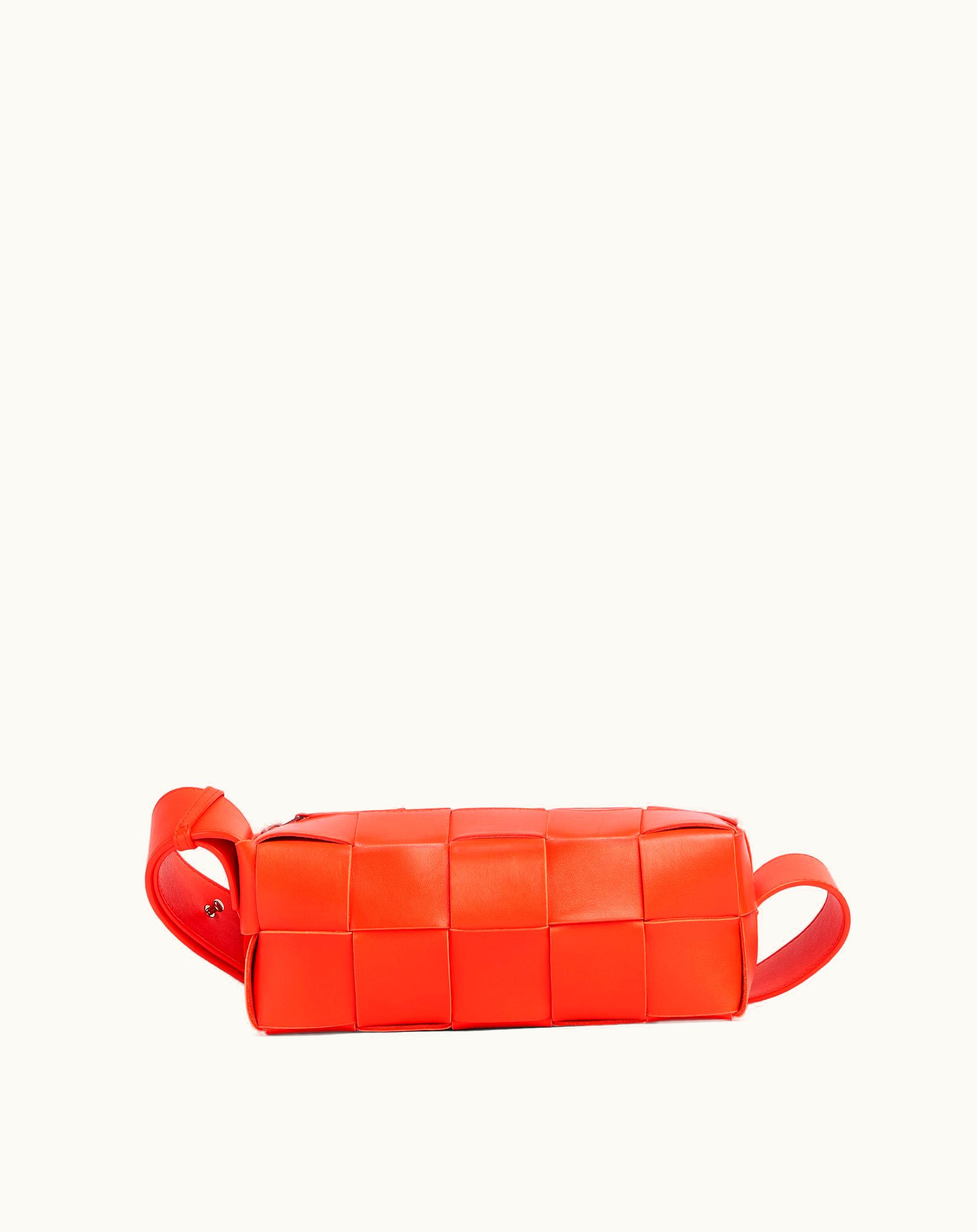 Bottega Veneta Bottega Veneta Men's Small Brick Cassette In Orange
