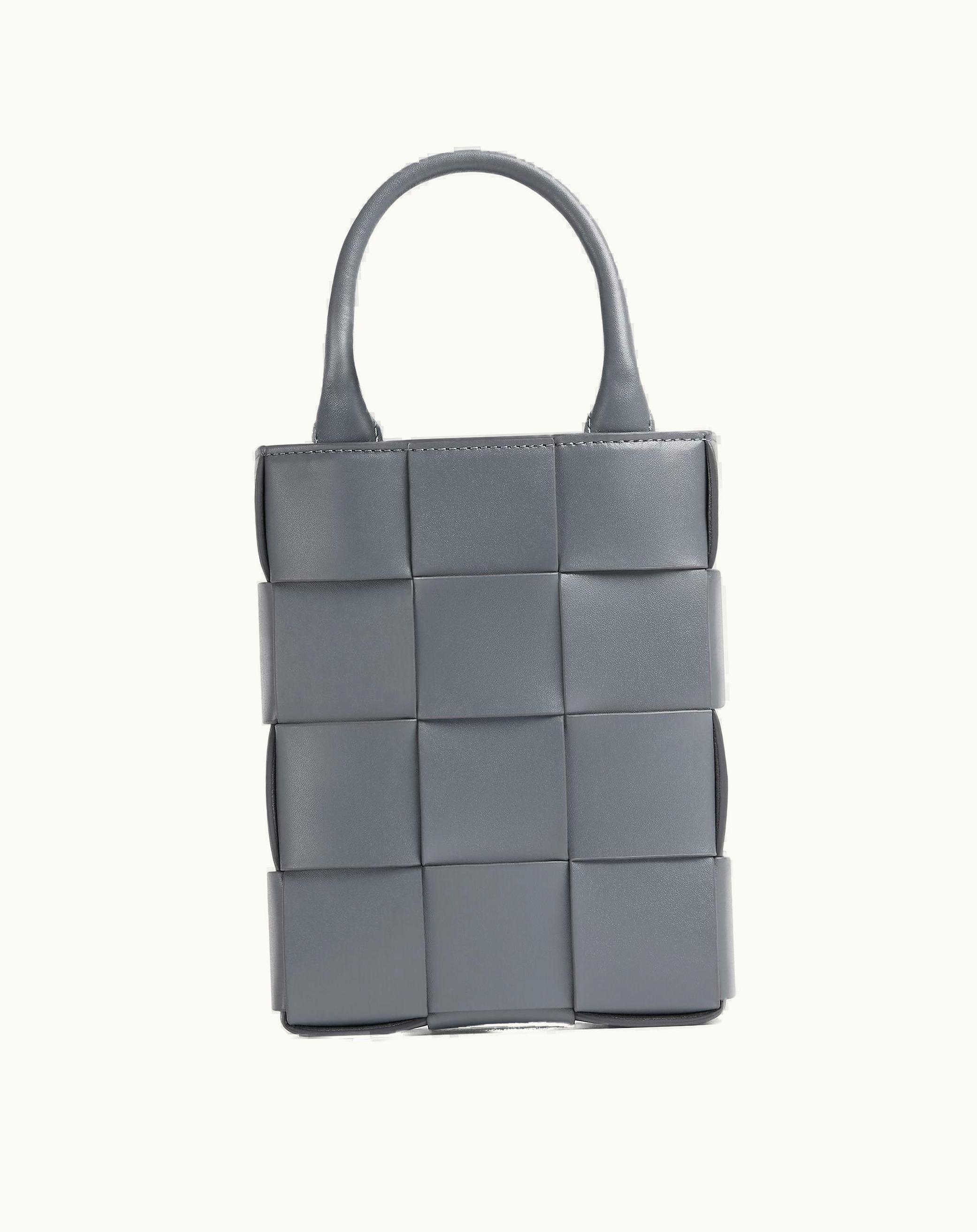 Bottega Veneta Bottega Veneta Men's Mini Cassette Tote Bag In Thunder