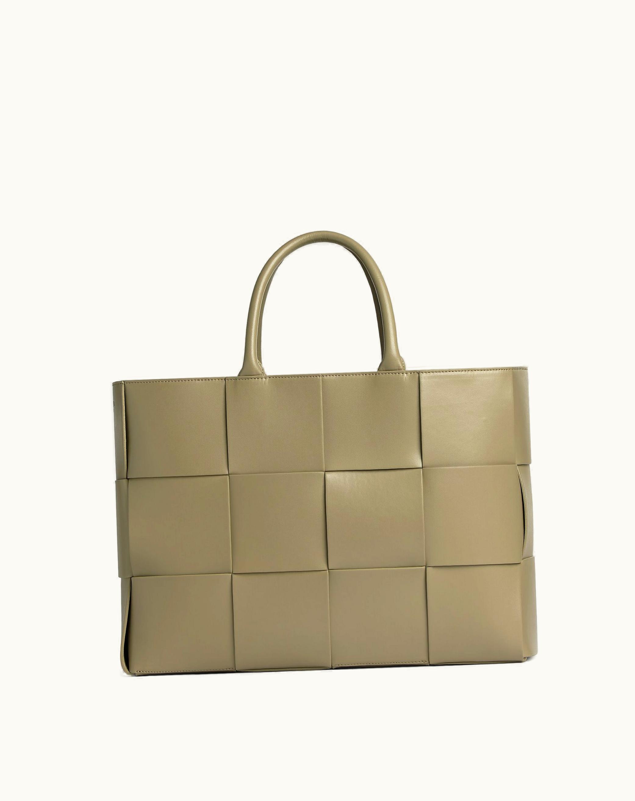 Bottega Veneta Bottega Veneta Medium Arco Tote Bag In Taupe