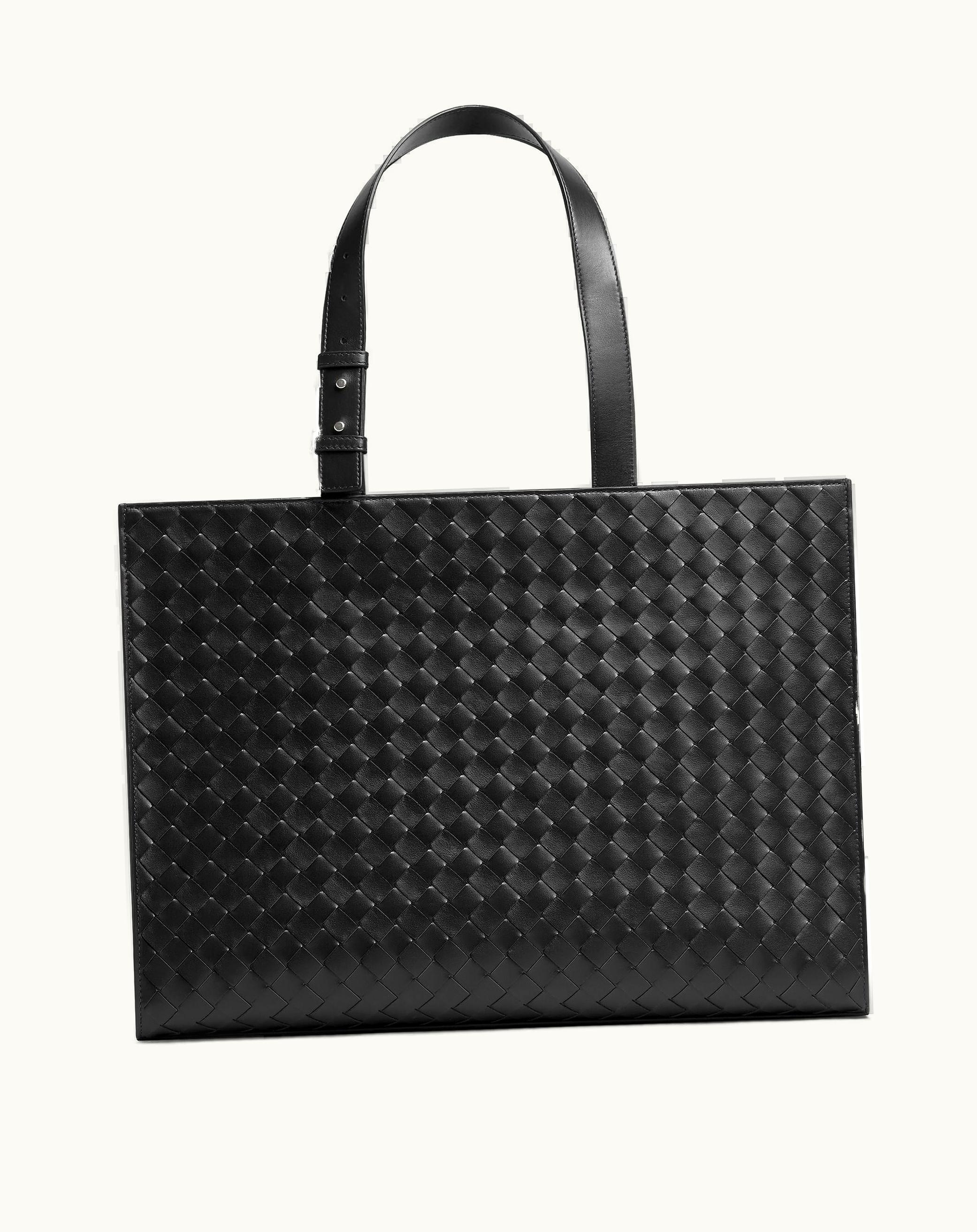 Bottega Veneta Bottega Veneta Men's Cargo Tote In Black