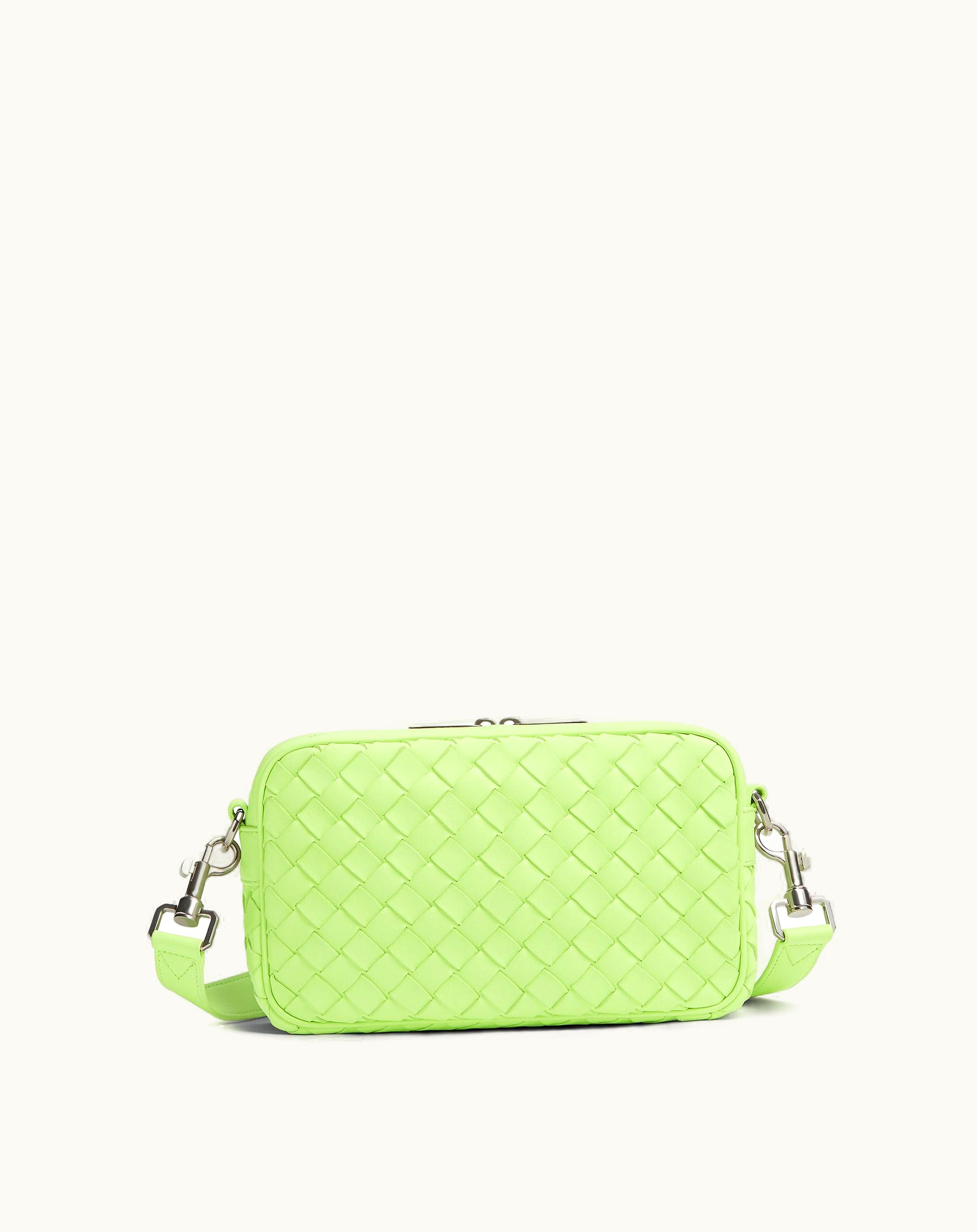 Bottega Veneta Bottega Veneta Men's Small Intrecciato Camera Bag In Fennel