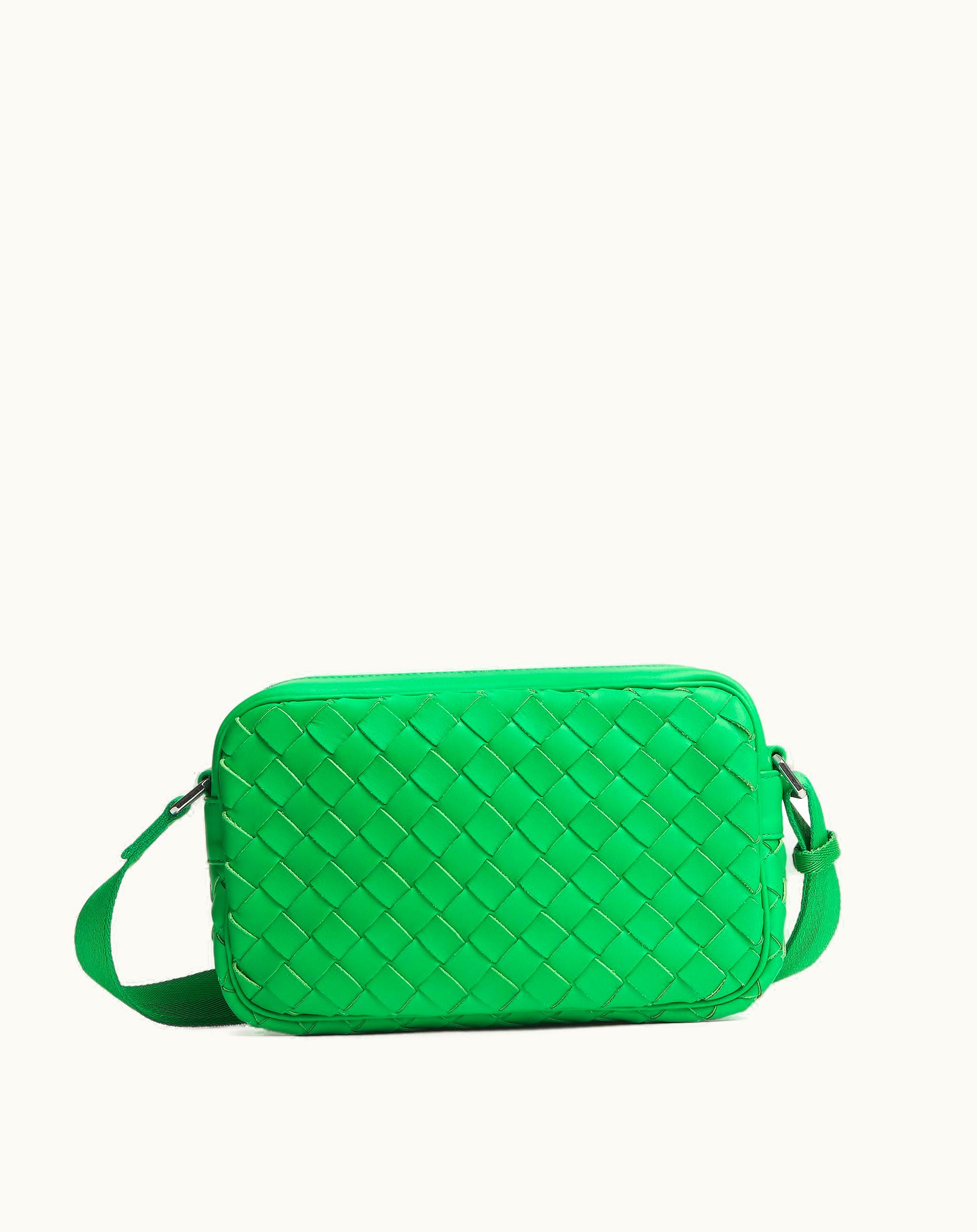 Bottega Veneta Bottega Veneta Small Intrecciato Camera Bag In Parakeet