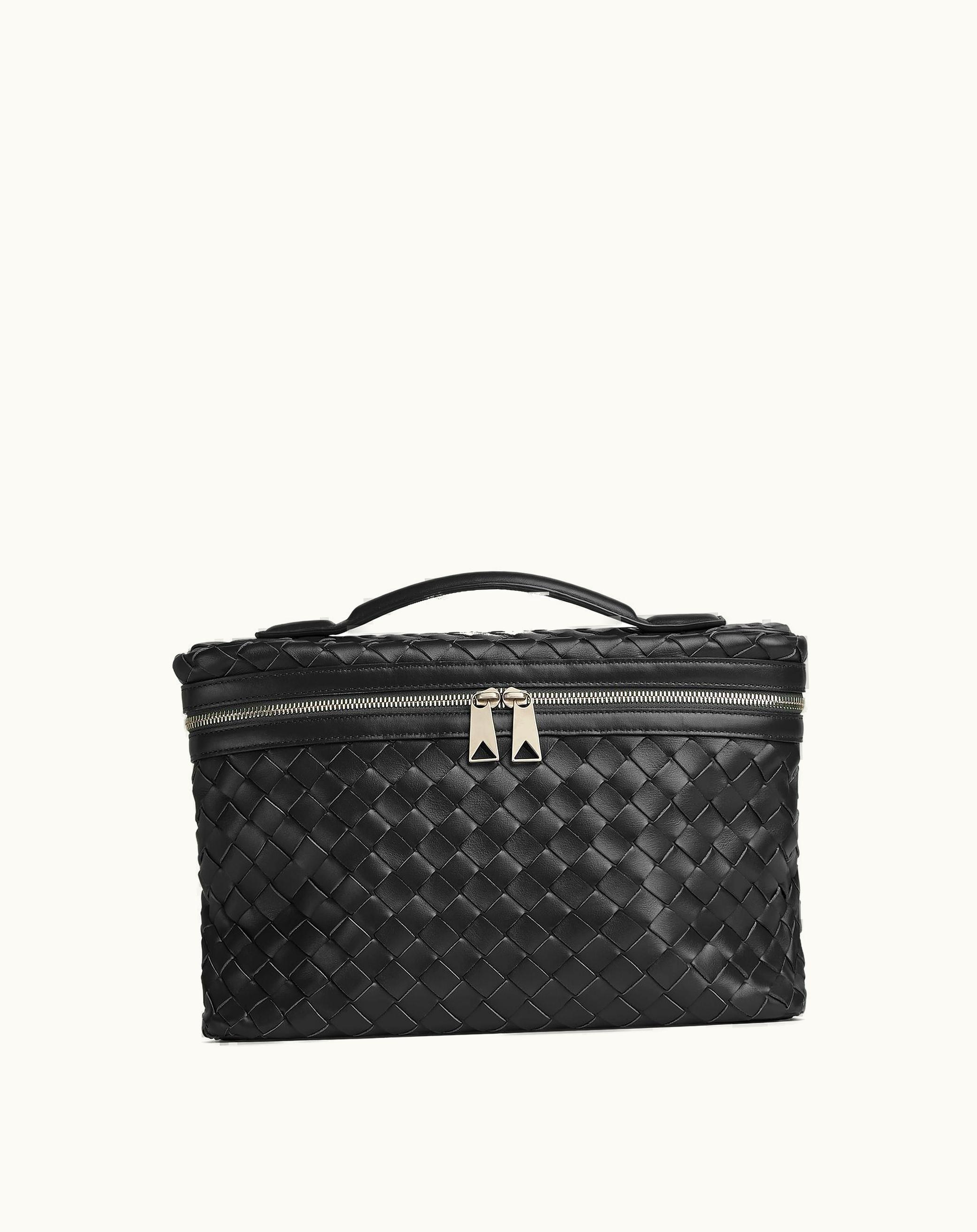 Bottega Veneta Bottega Veneta Men's Intrecciato Document Holder In Black