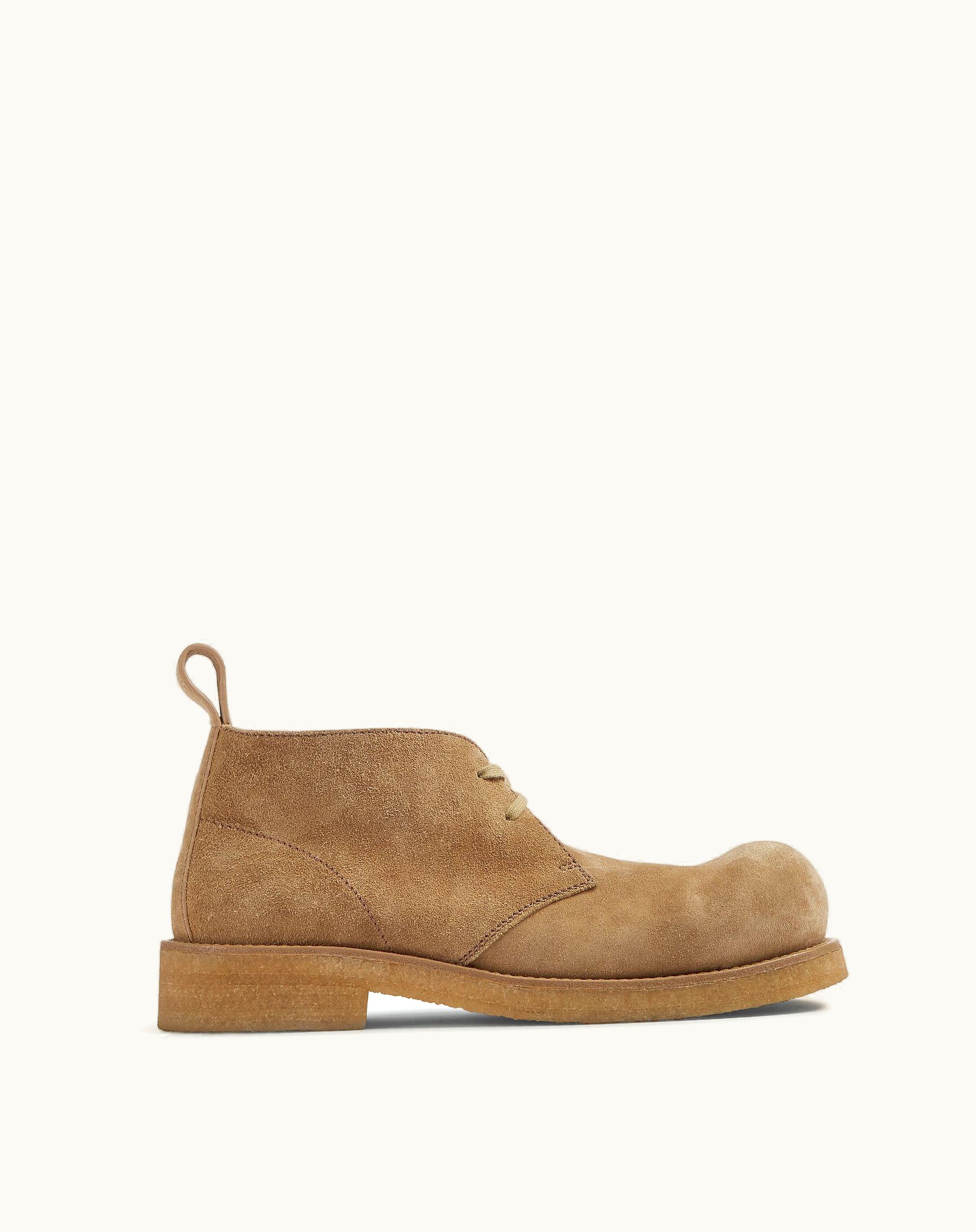 Bottega Veneta Bottega Veneta Men's Helium Desert Boot In Camel