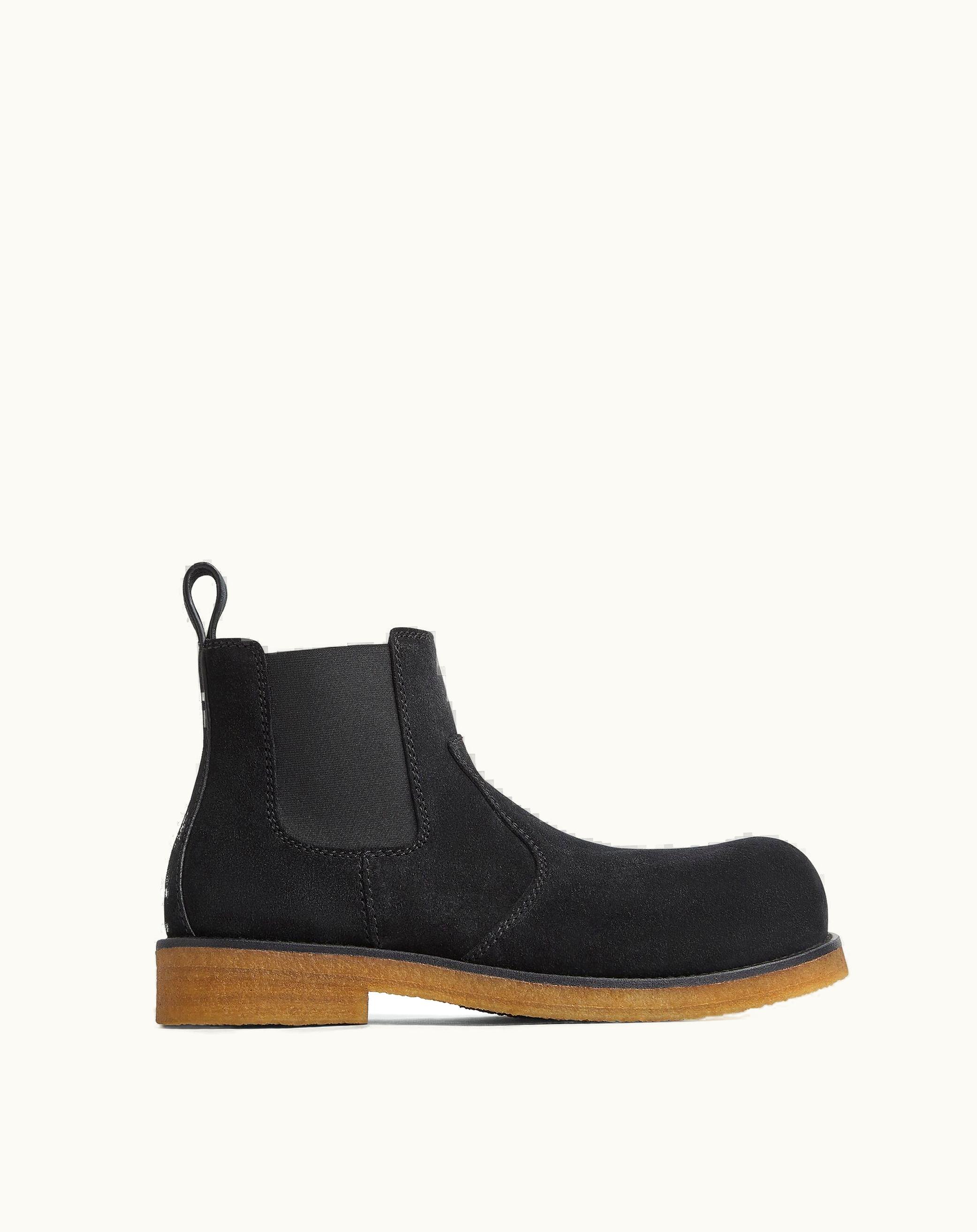 Bottega Veneta Bottega Veneta Men's Helium Chelsea Ankle Boot In Black