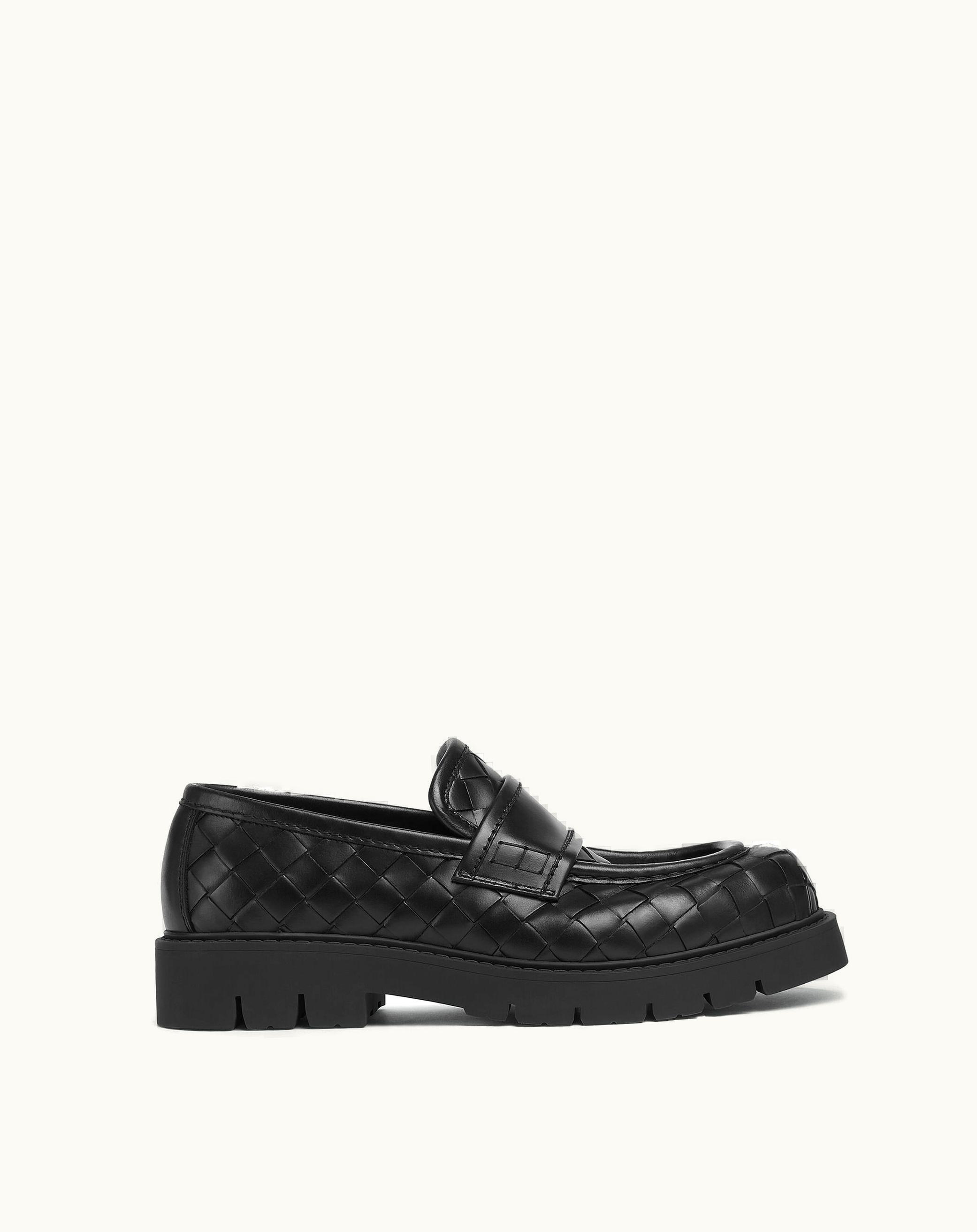 Bottega Veneta Bottega Veneta Men's Haddock Loafer In Black 764508V2WT01000