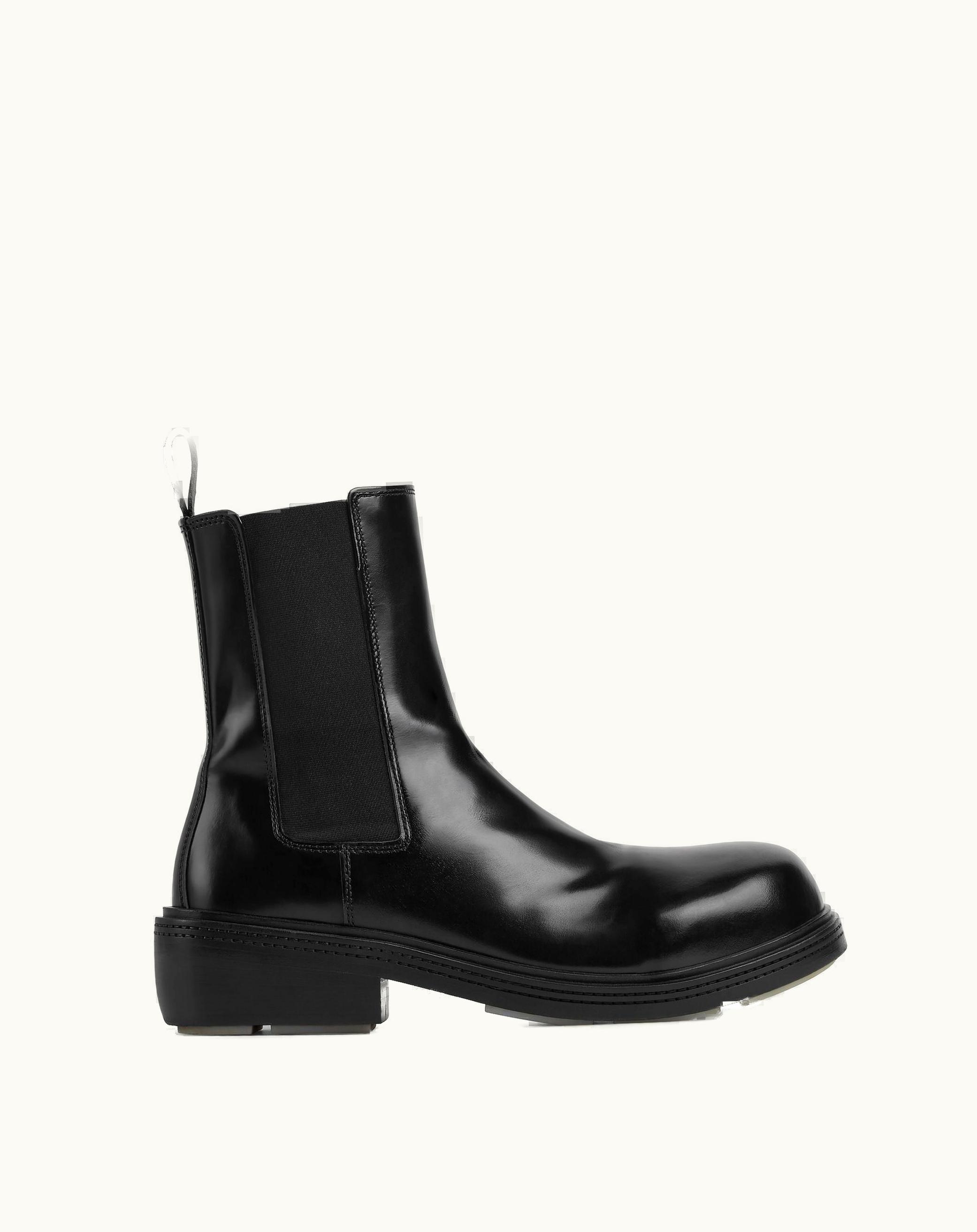 Bottega Veneta Bottega Veneta Men's Fireman Chelsea Ankle Boot In Black