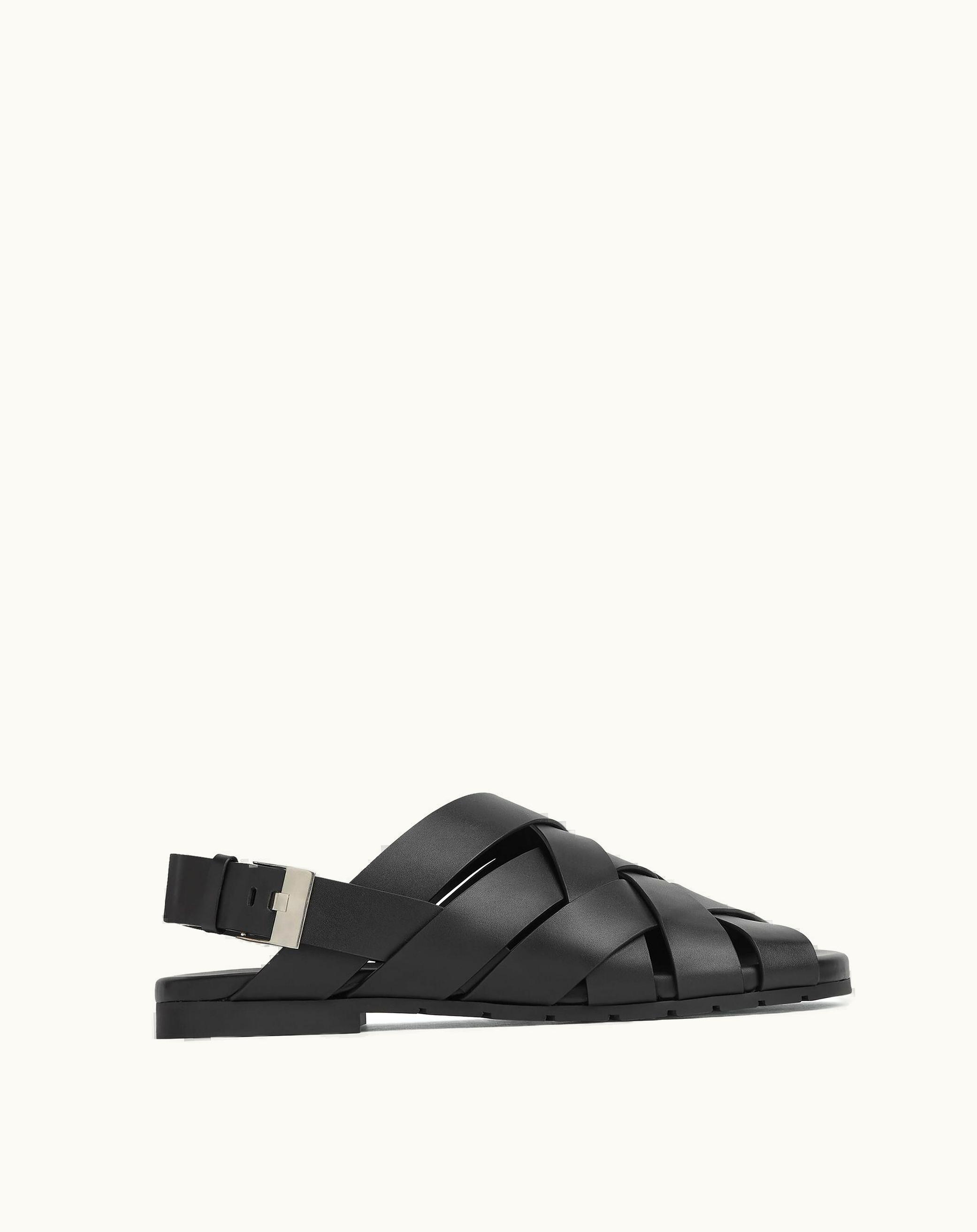 Bottega Veneta Bottega Veneta Men's Alfie Sandal In Black