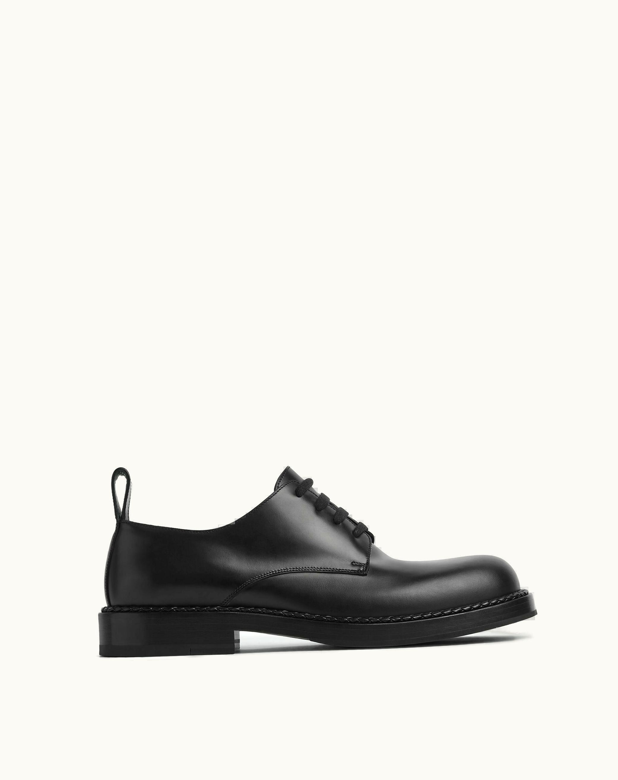 Bottega Veneta Bottega Veneta Men's Strut Lace-Up Shoe In Black