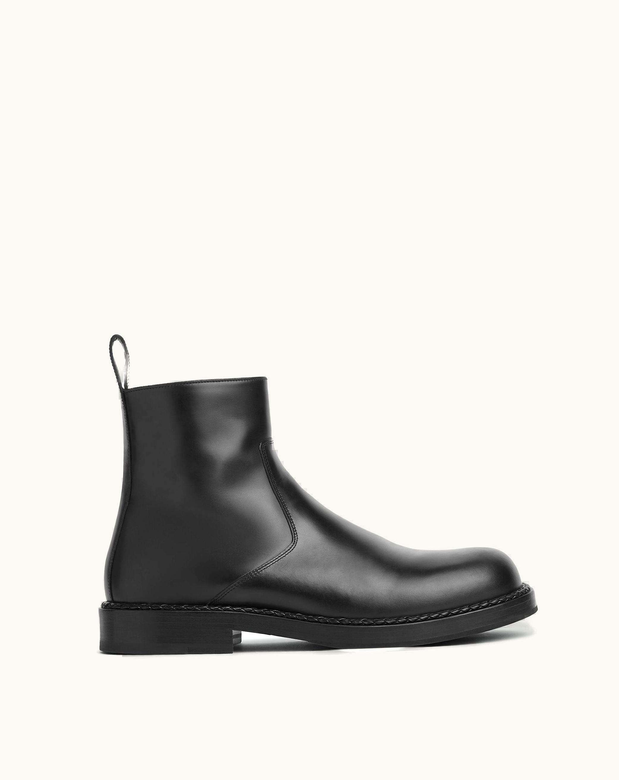 Bottega Veneta Bottega Veneta Men's Strut Ankle Boot In Black