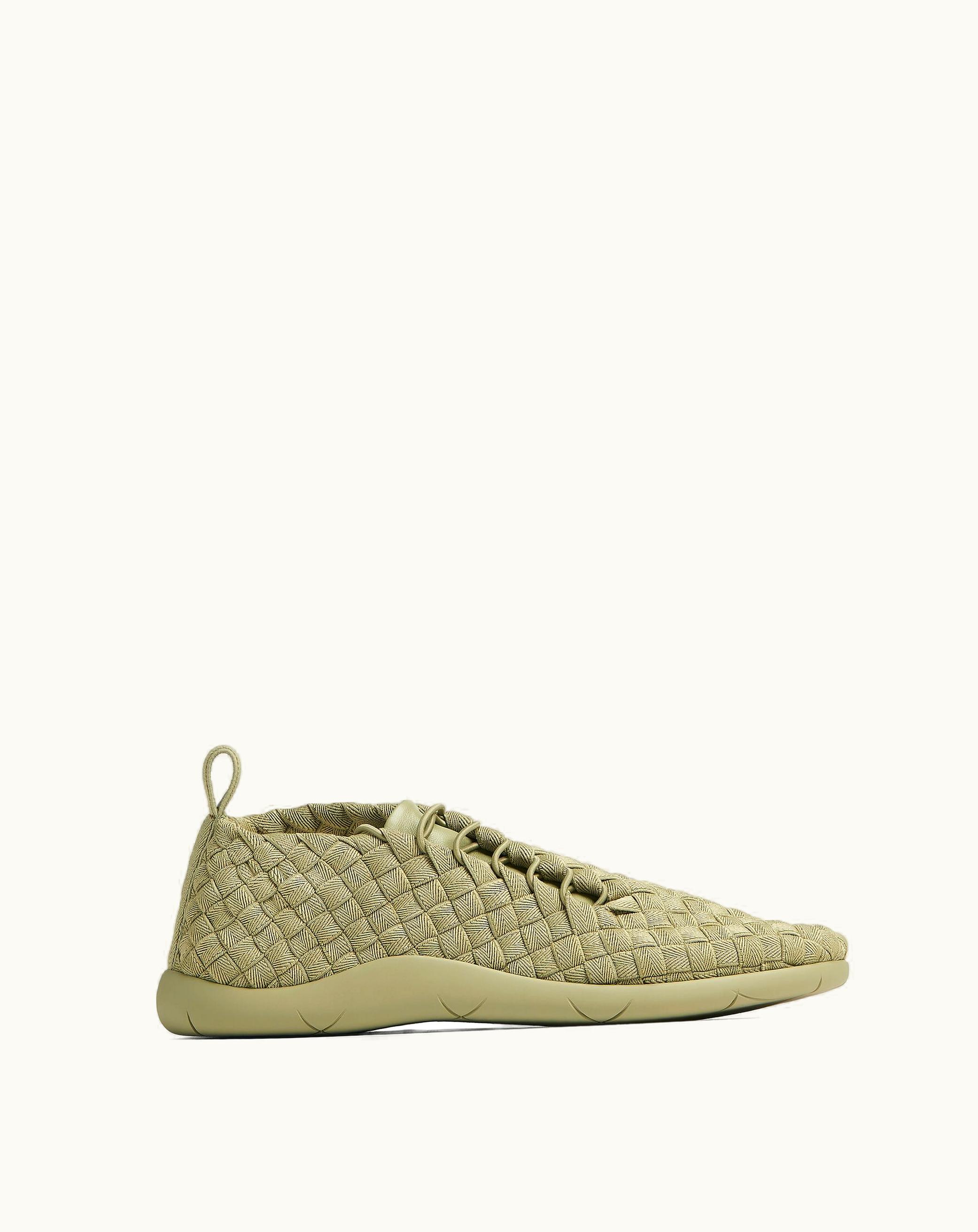Bottega Veneta Bottega Veneta Men's Plat Sneaker In Travertine