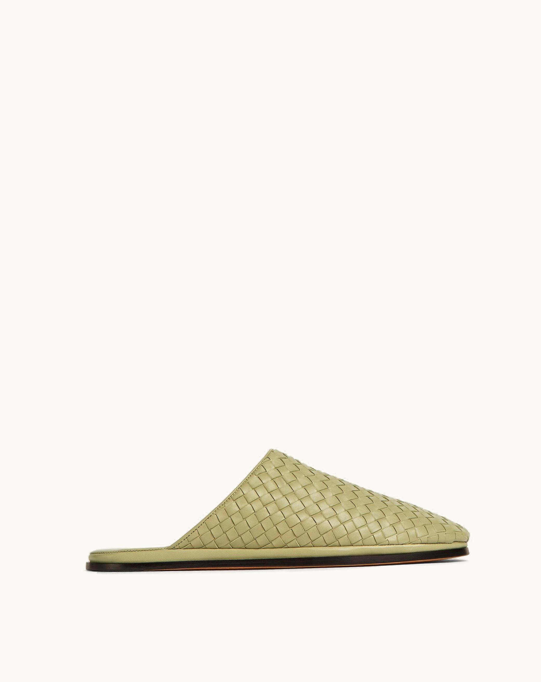 Bottega Veneta Bottega Veneta Men's Sunday Slipper In Travertine