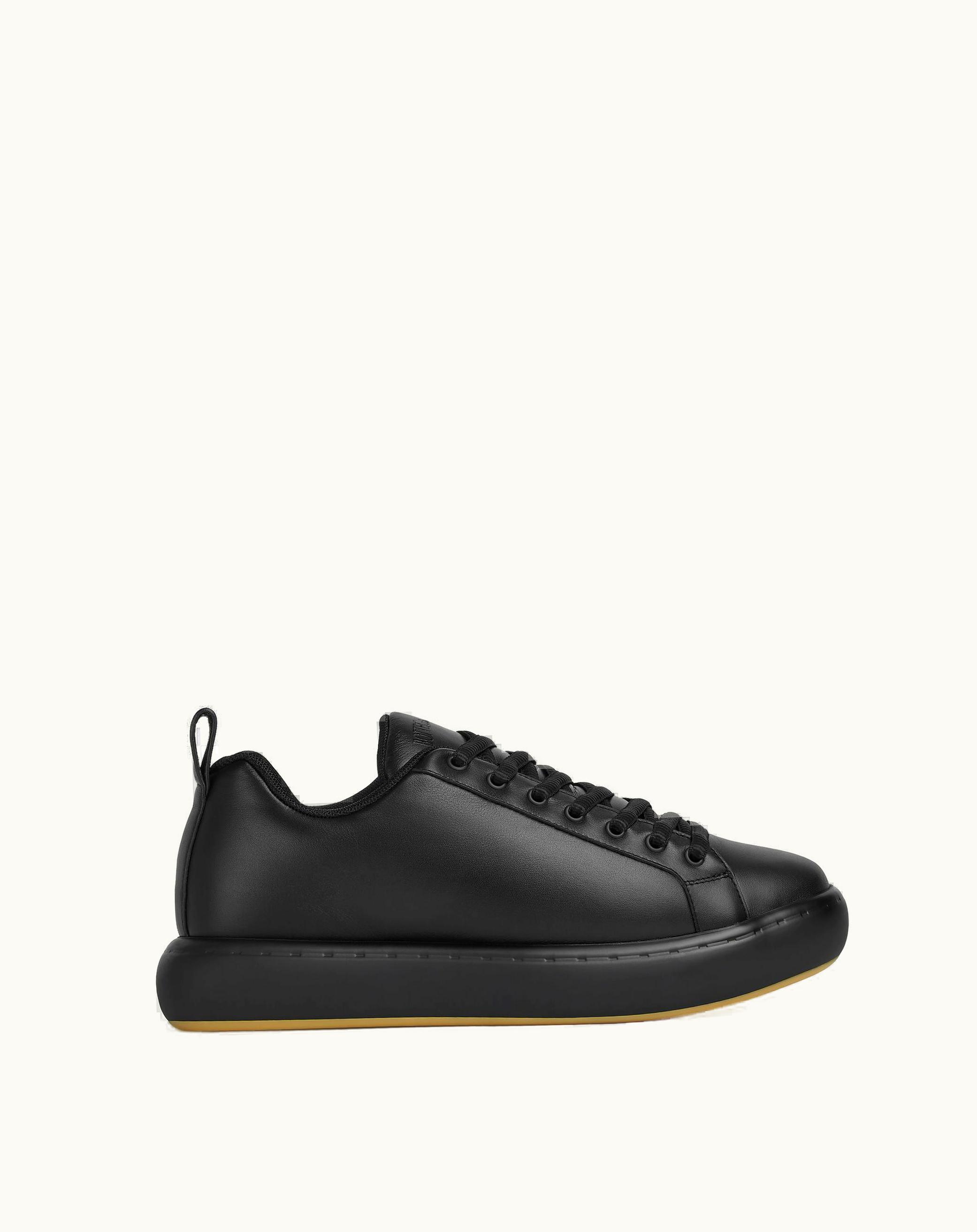 Bottega Veneta Bottega Veneta Men's Pillow Sneaker In Black / Natural Rubber