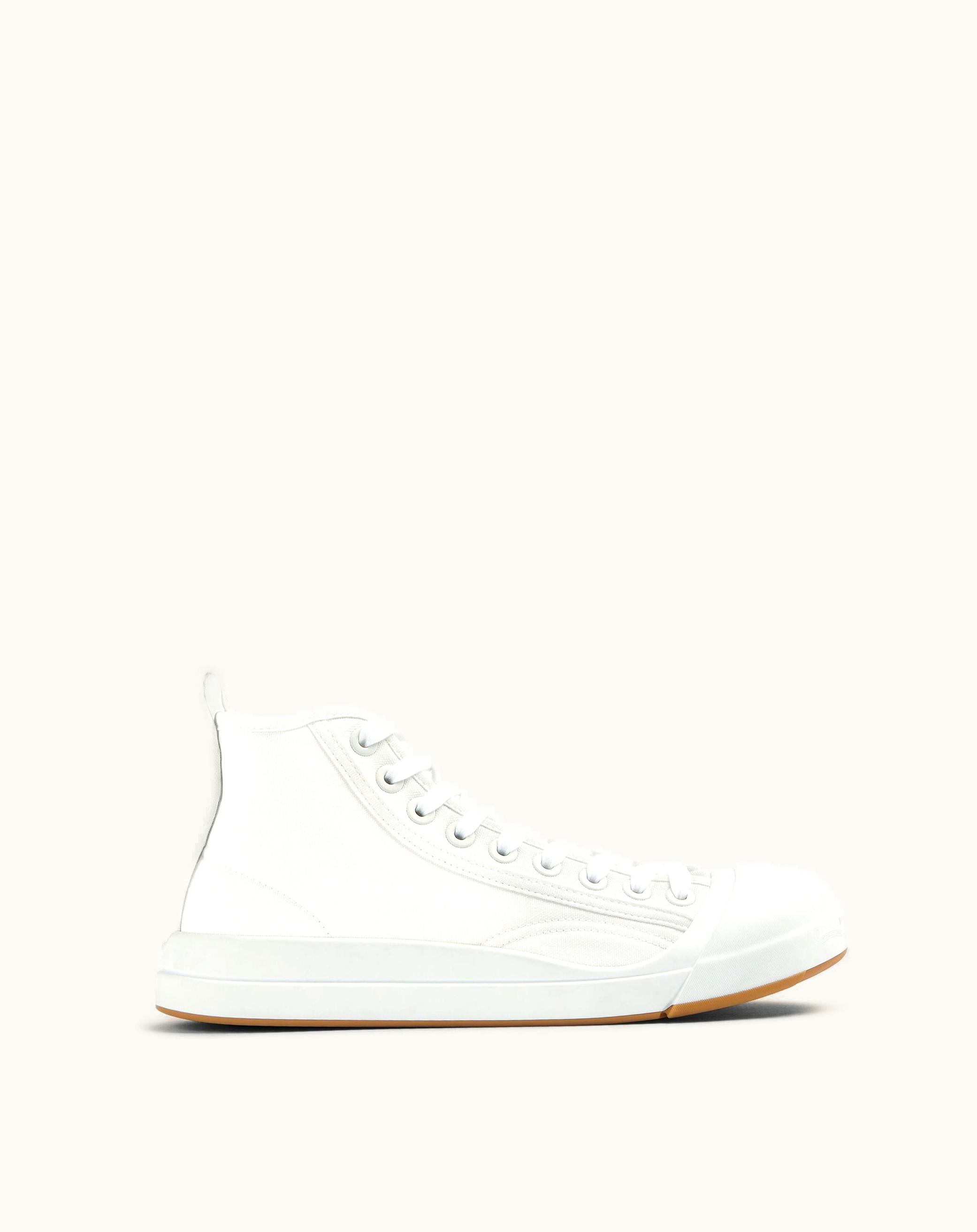 Bottega Veneta Bottega Veneta Men's Vulcan Sneaker In Optic White