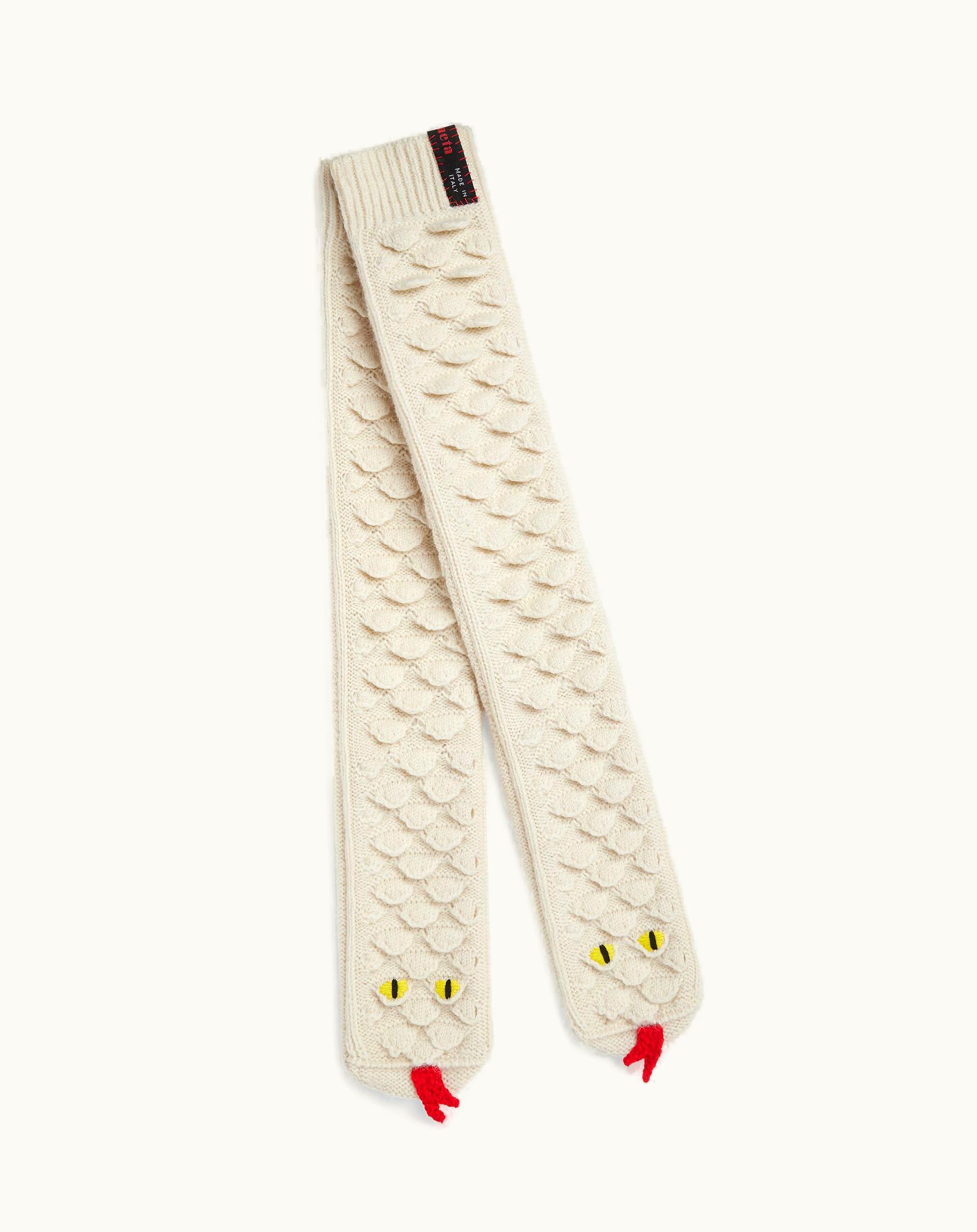 Bottega Veneta Bottega Veneta Men's Snake Scales Wool Knit Socks In Dove