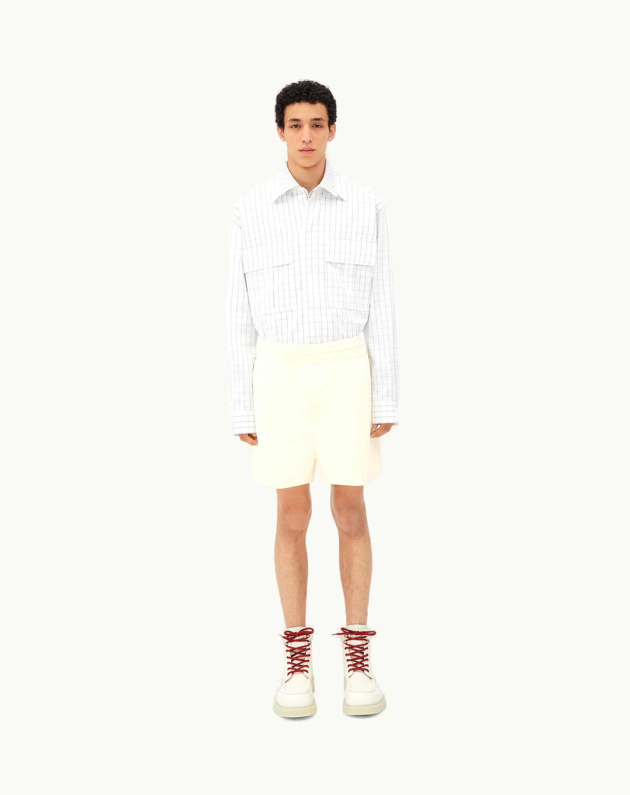 Bottega Veneta Bottega Veneta Men's Cotton Twill Shorts In Dove