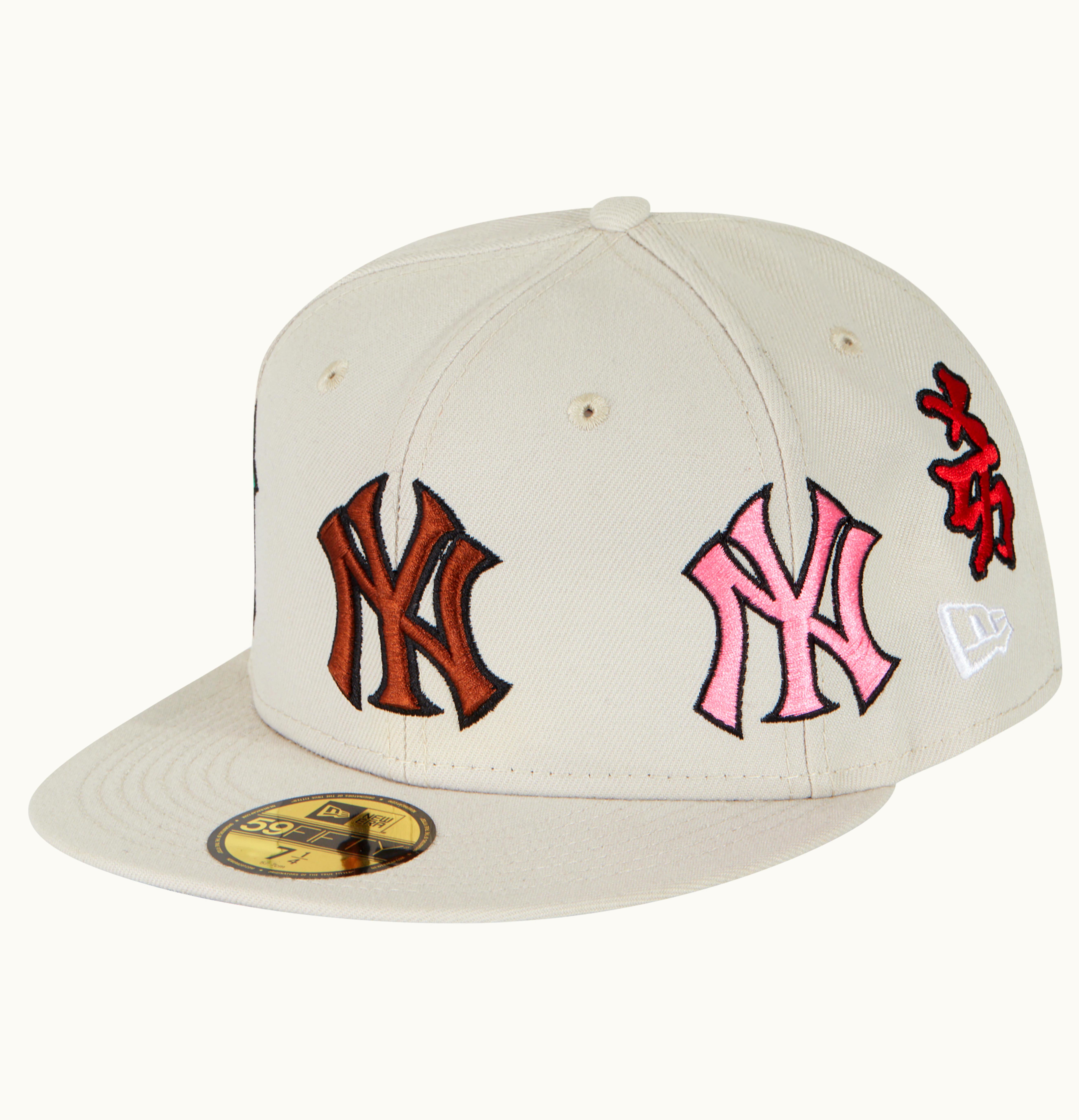 Supreme Supreme New York Yankees Kanji New Era Fitted Hat Tan