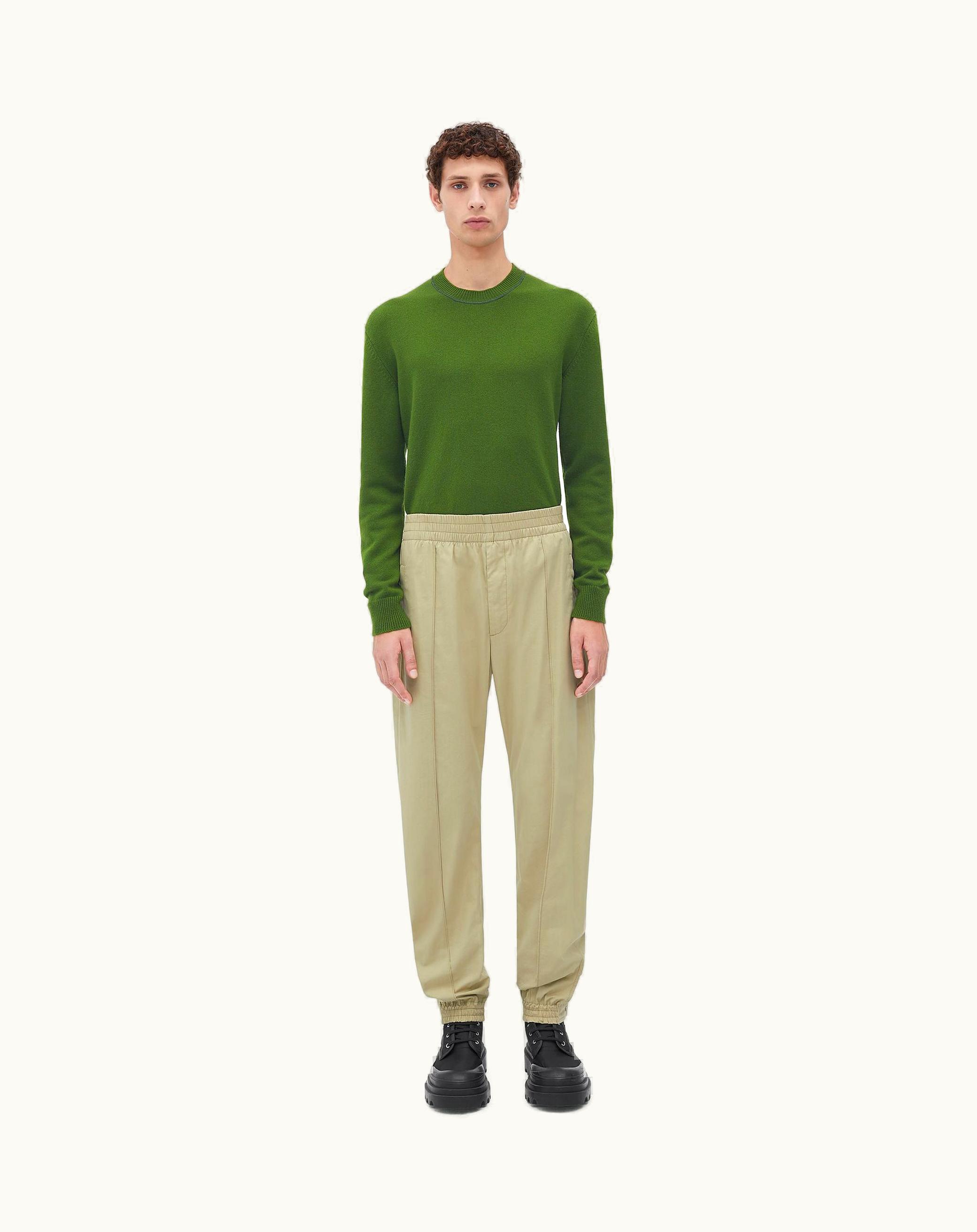 Bottega Veneta Bottega Veneta Men's Cotton Jogger Pants In Travertine