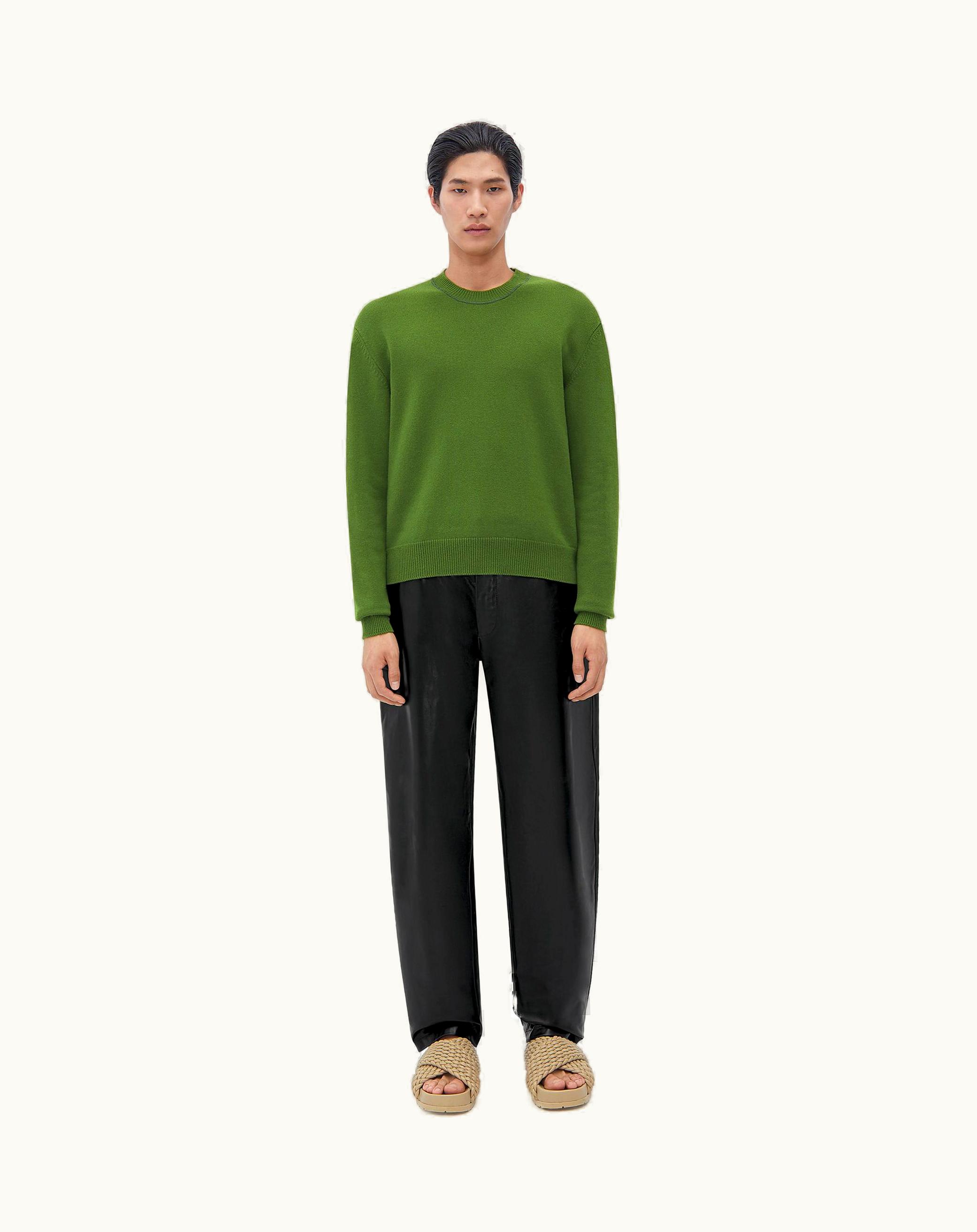 Bottega Veneta Bottega Veneta Men's Cashmere Jumper In Jalapeno