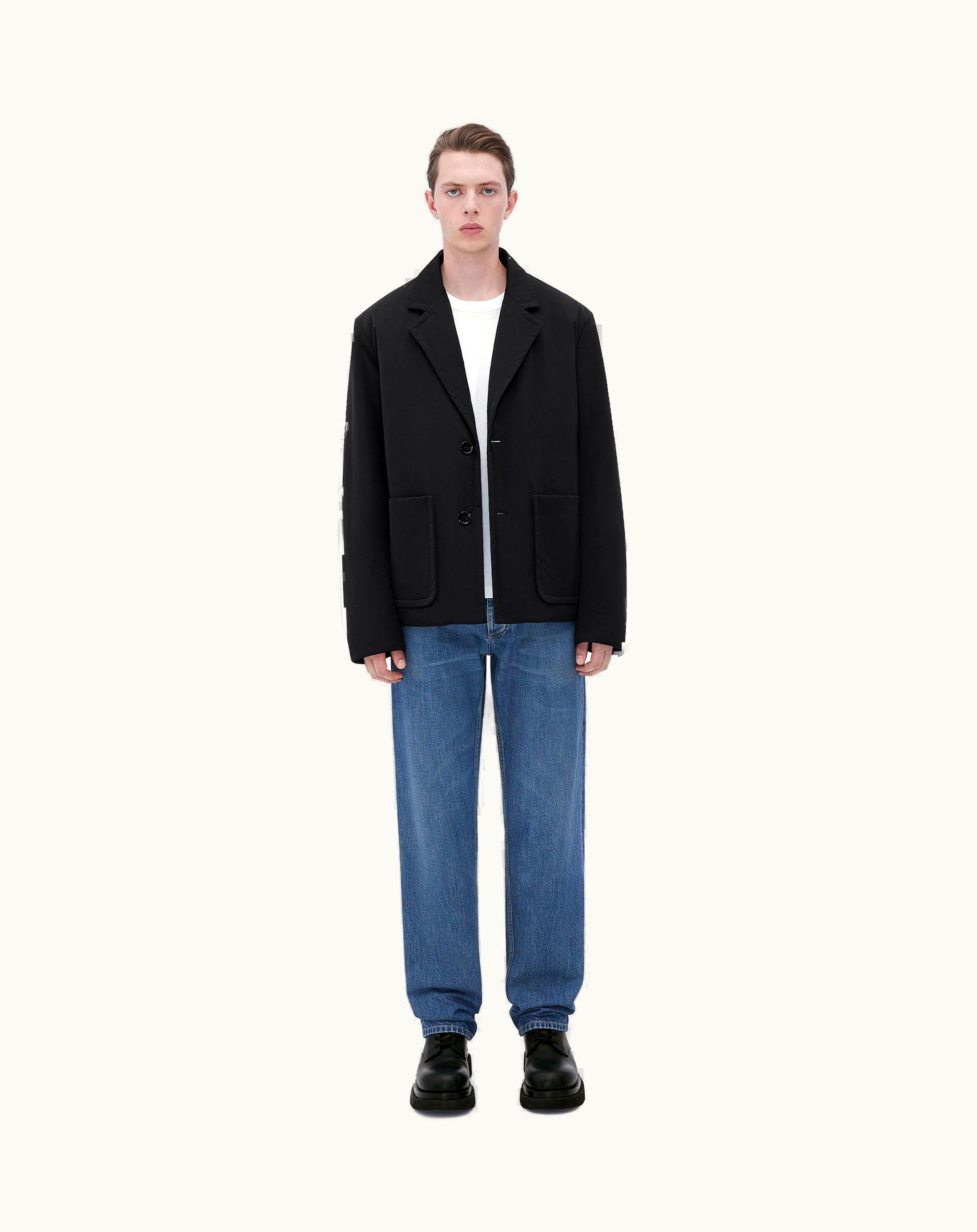 Bottega Veneta Bottega Veneta Men's Padded Nylon Jacket In Black