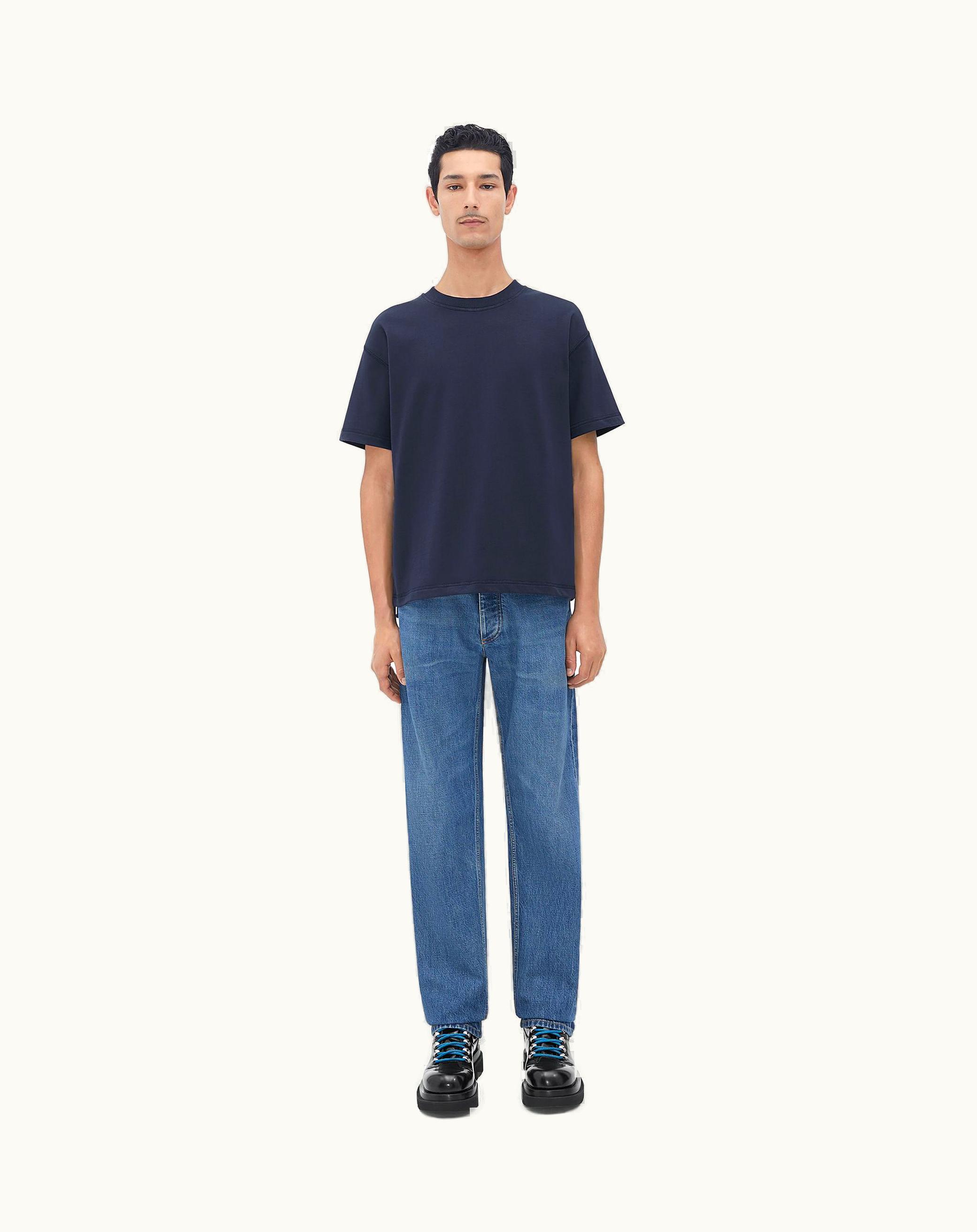 Bottega Veneta Bottega Veneta Men's Heavy Jersey T-Shirt In Starry Night Starry night