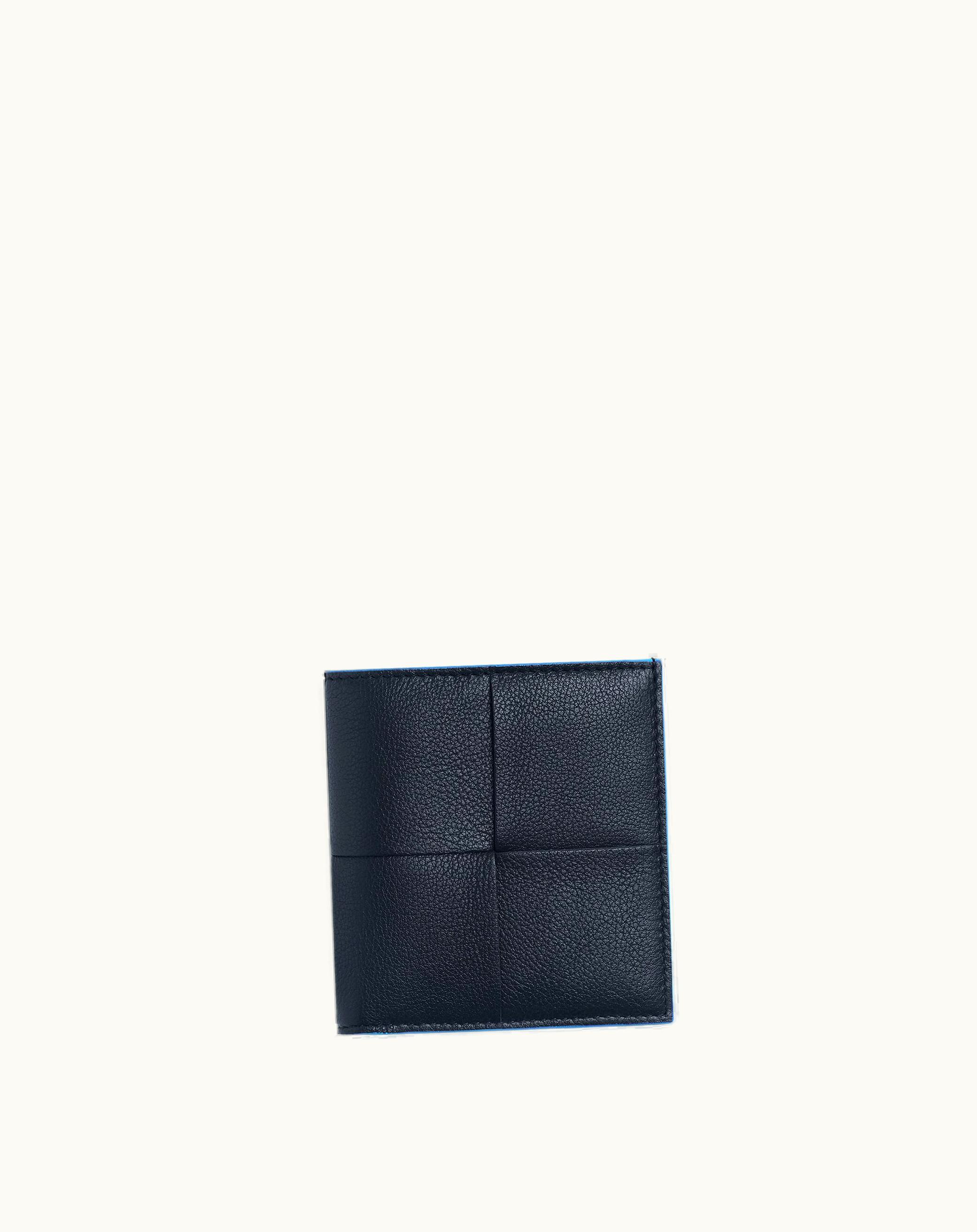Bottega Veneta Bottega Veneta Men's Cassette Slim Bi-Fold Wallet In Space / Pool