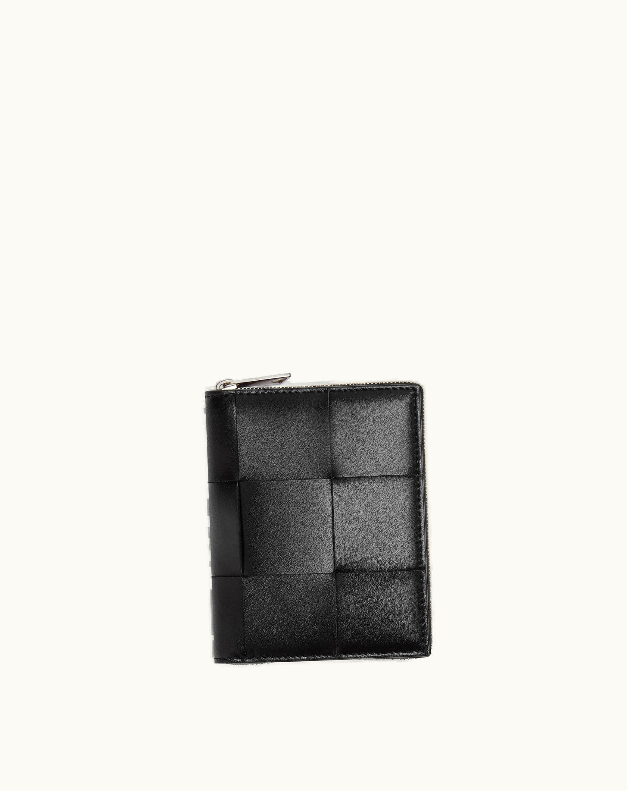 Bottega Veneta Bottega Veneta Men's Zip Around Wallet In Black