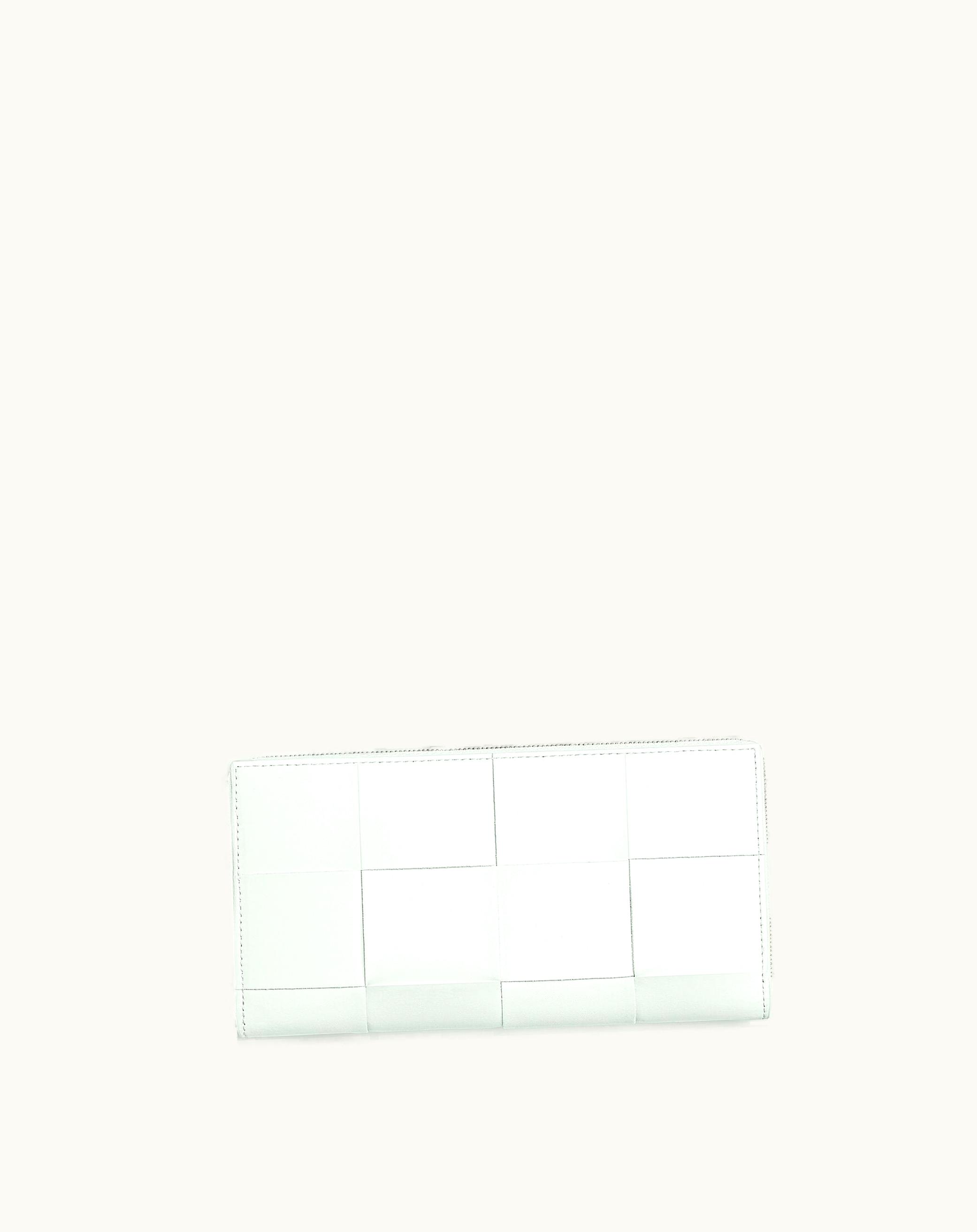 Bottega Veneta Bottega Veneta Men's Cassette Zip Around Wallet In Glacier