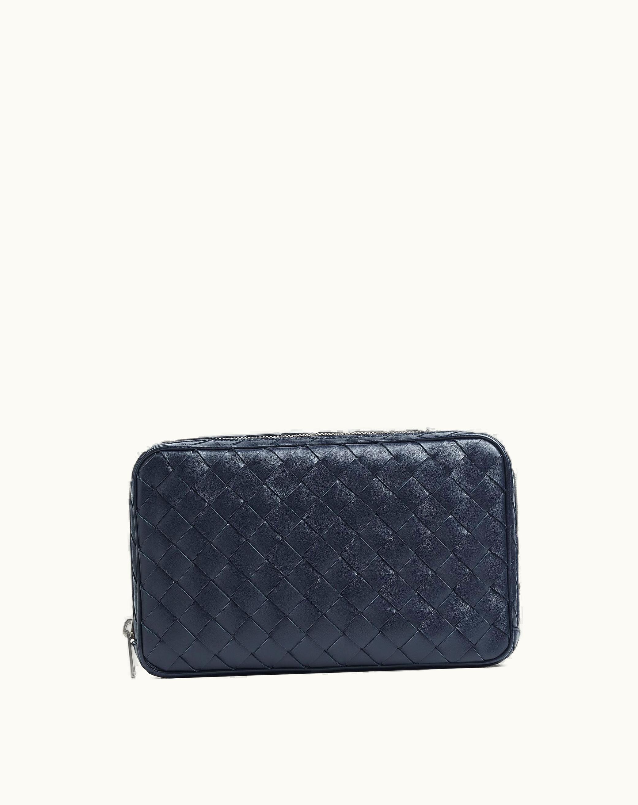 Bottega Veneta Bottega Veneta Men's Intrecciato Medium Organizer In Space