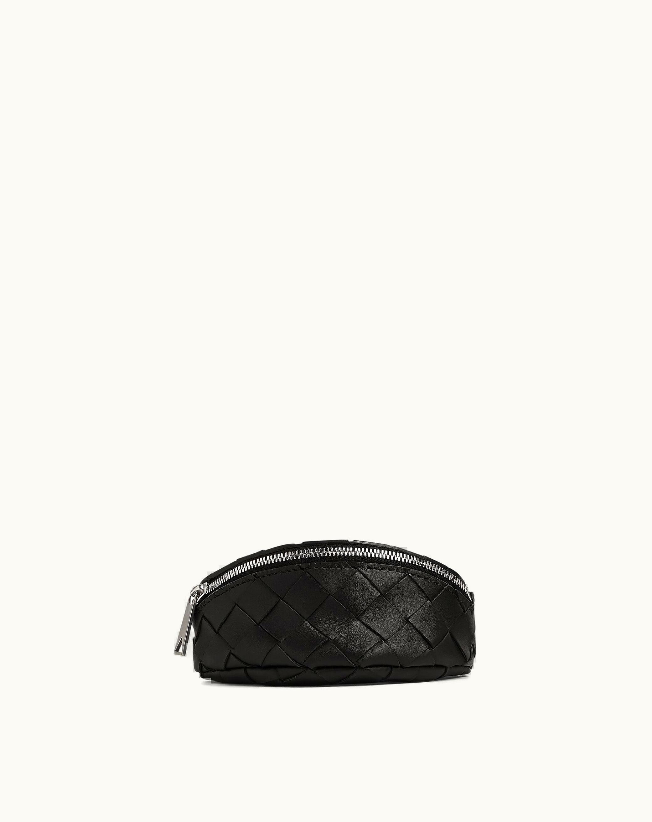 Bottega Veneta Bottega Veneta Men's Intrecciato Wrist Pouch In Black